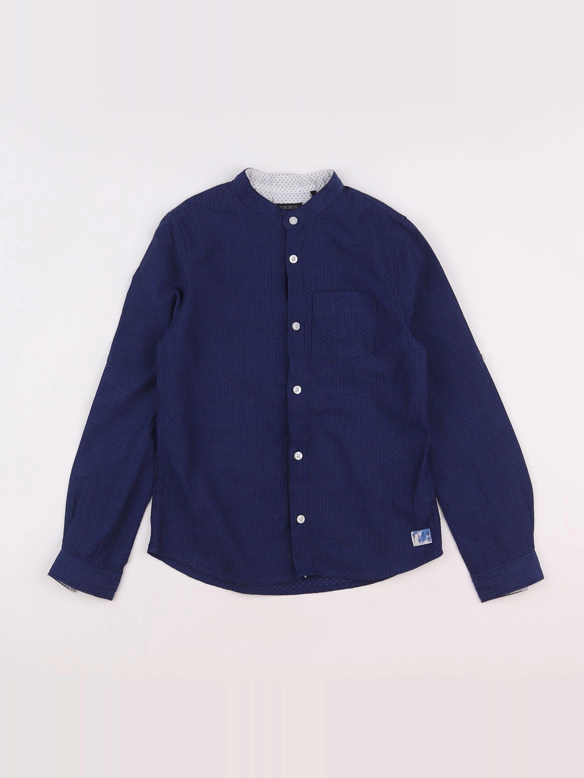 IKKS - chemise bleu - 8 ans