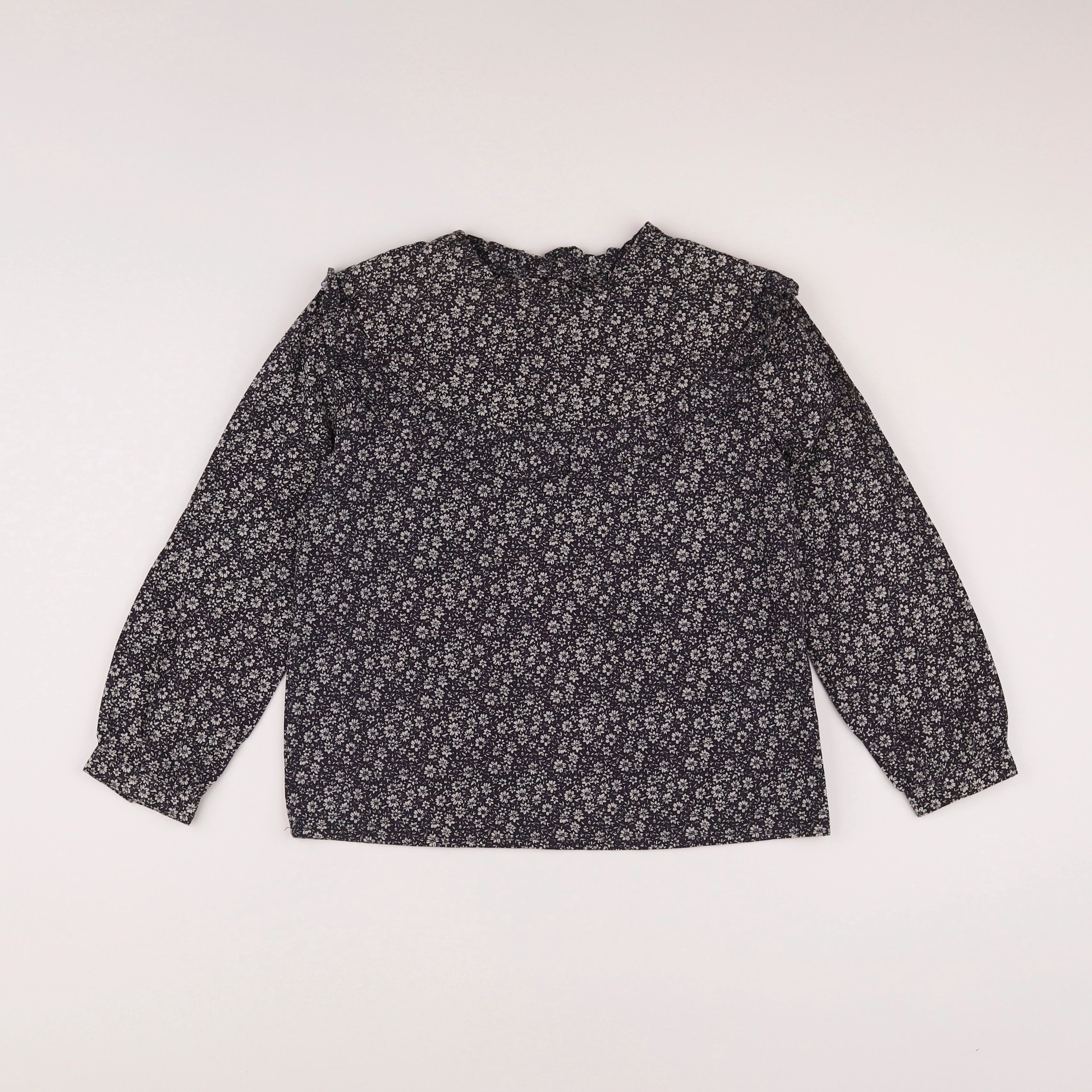 Little Cigogne - blouse noir - 10 ans