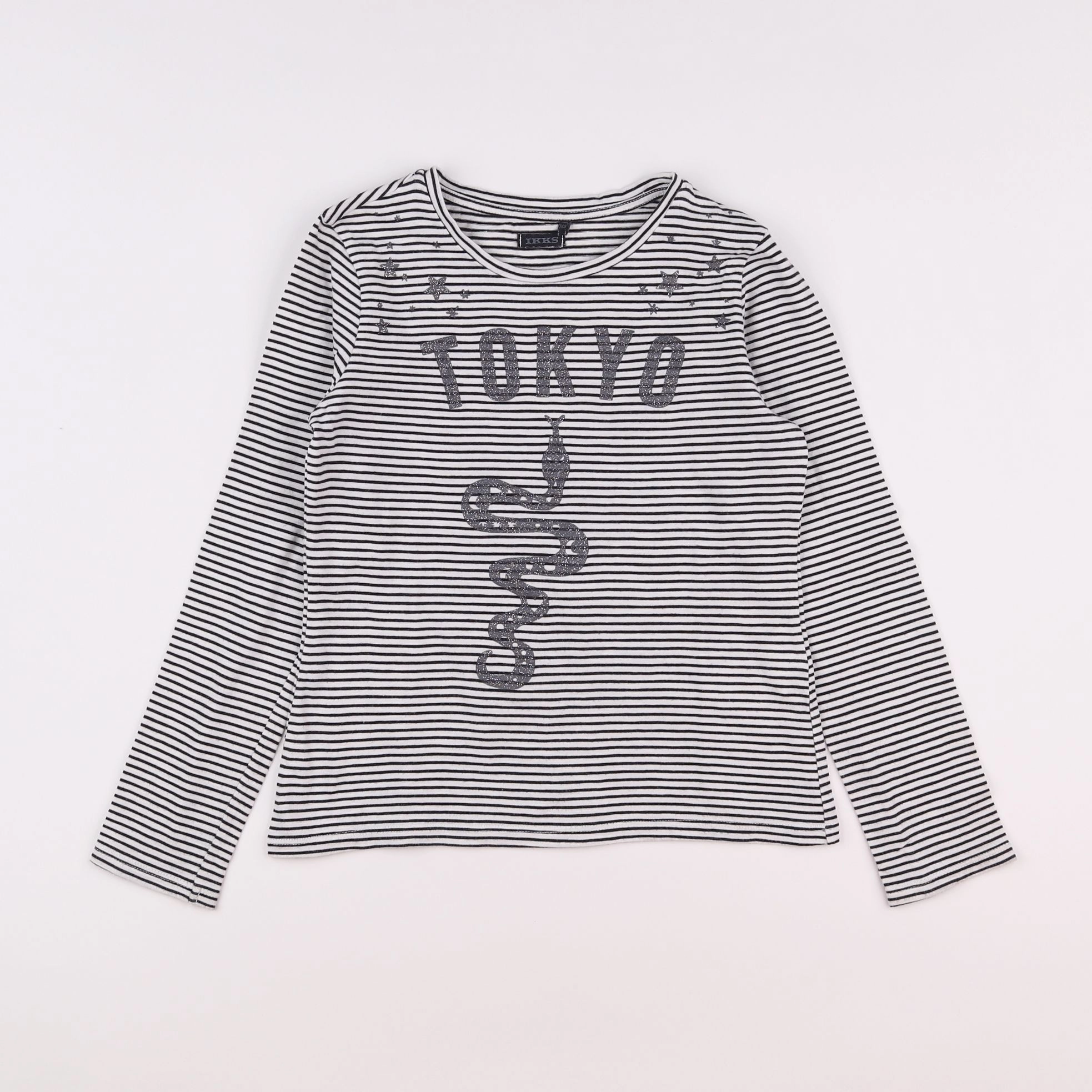 IKKS - tee-shirt blanc - 10 ans