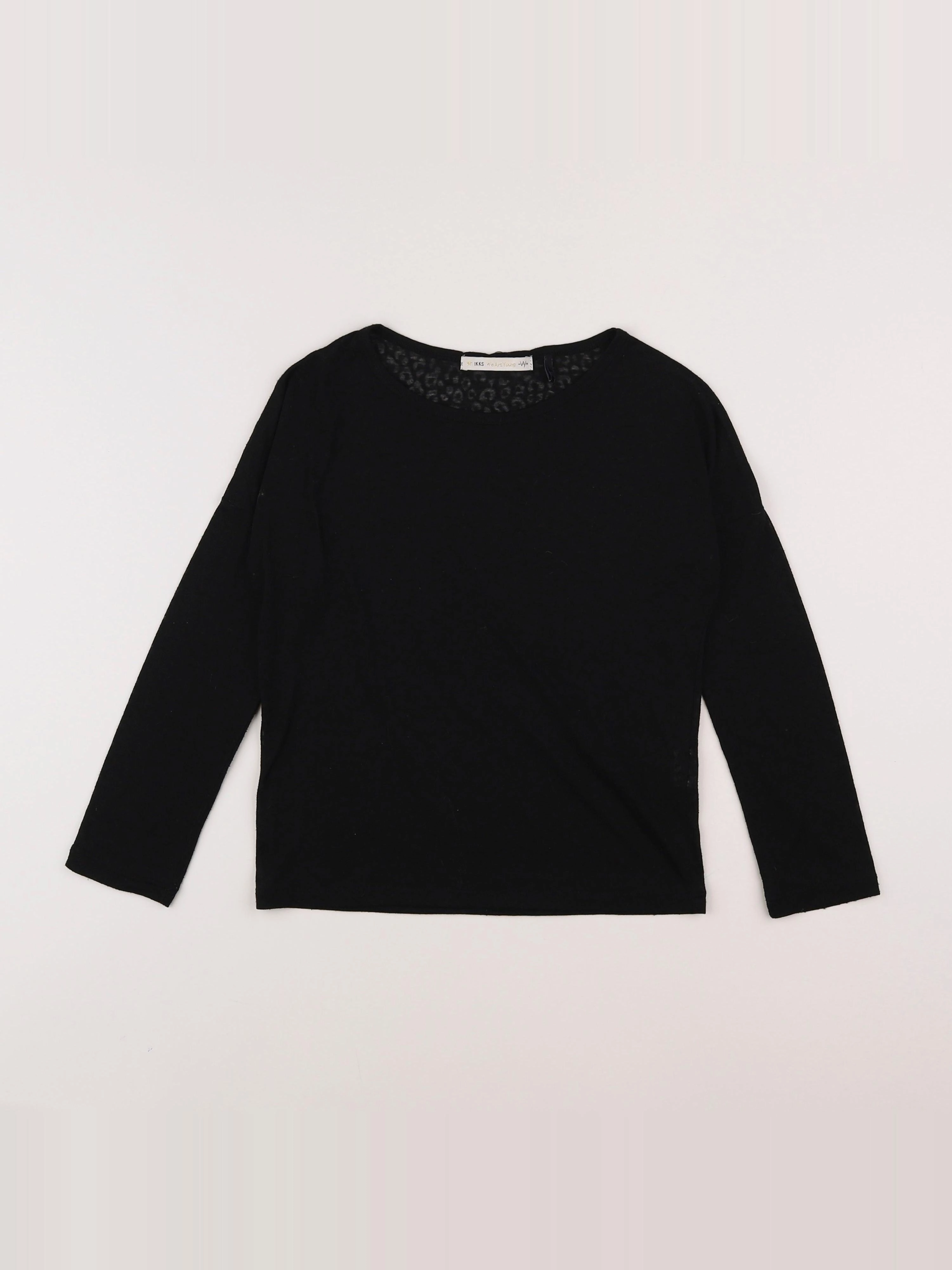 IKKS - tee-shirt noir - 10 ans