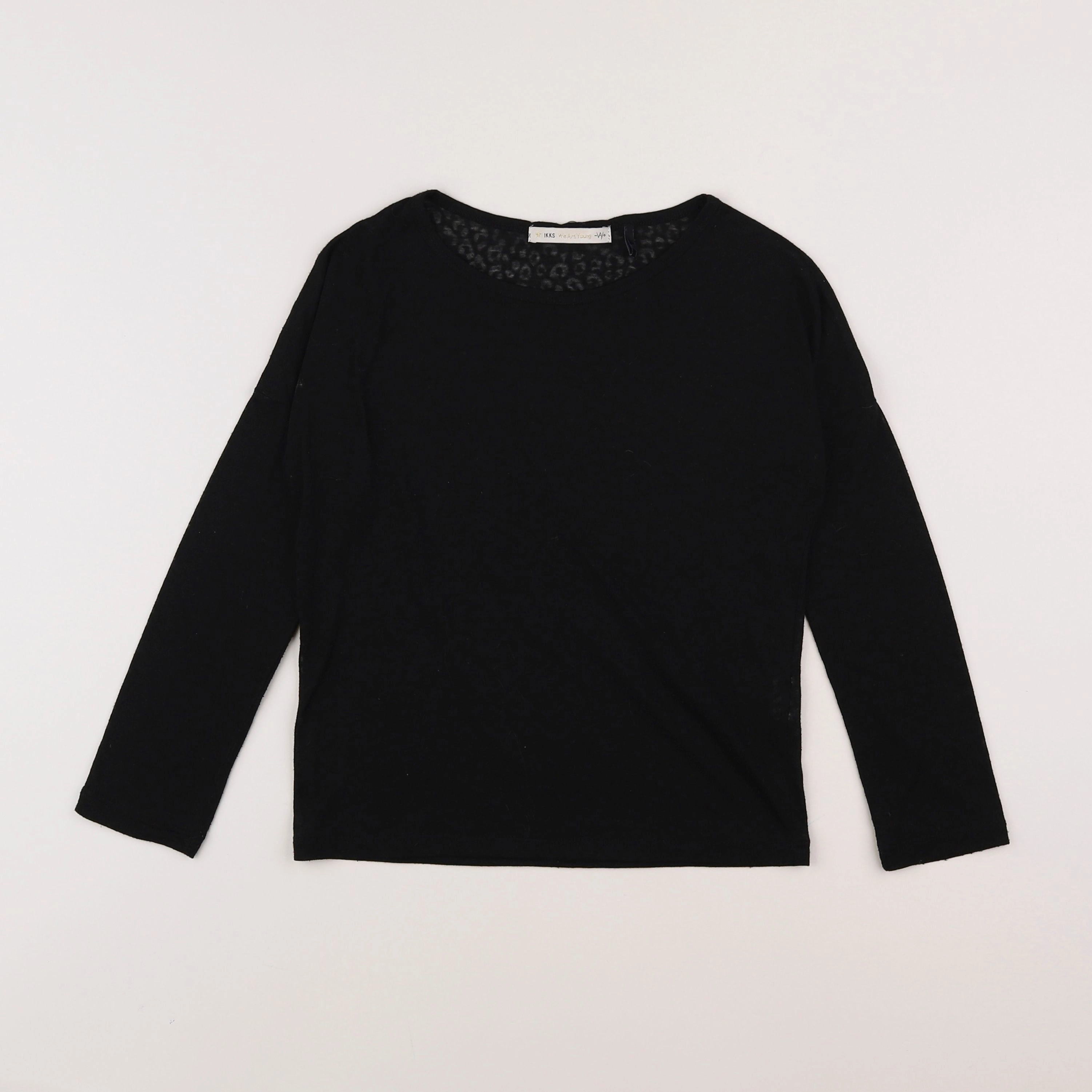 IKKS - tee-shirt noir - 10 ans