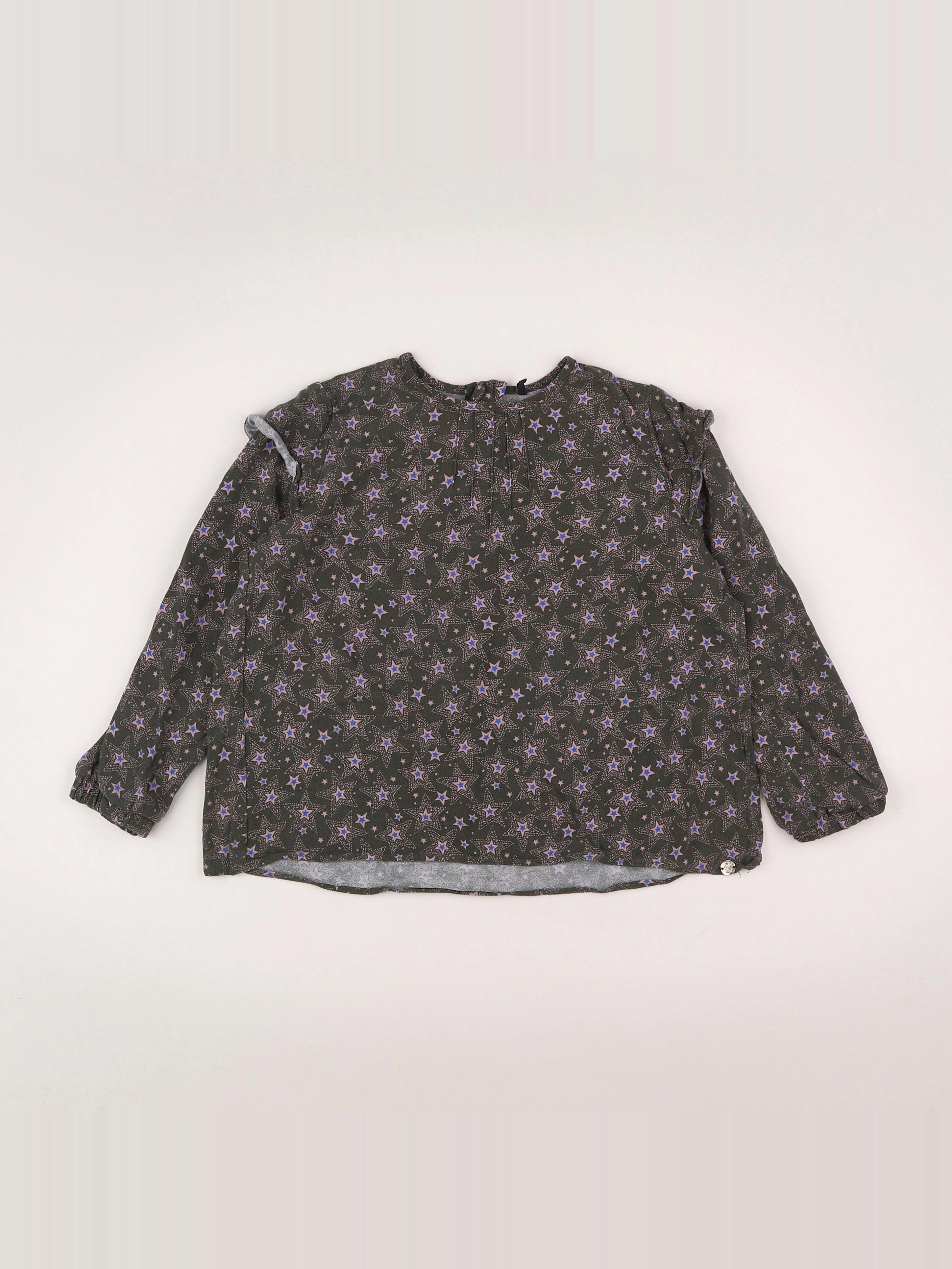 IKKS - blouse vert - 6 ans