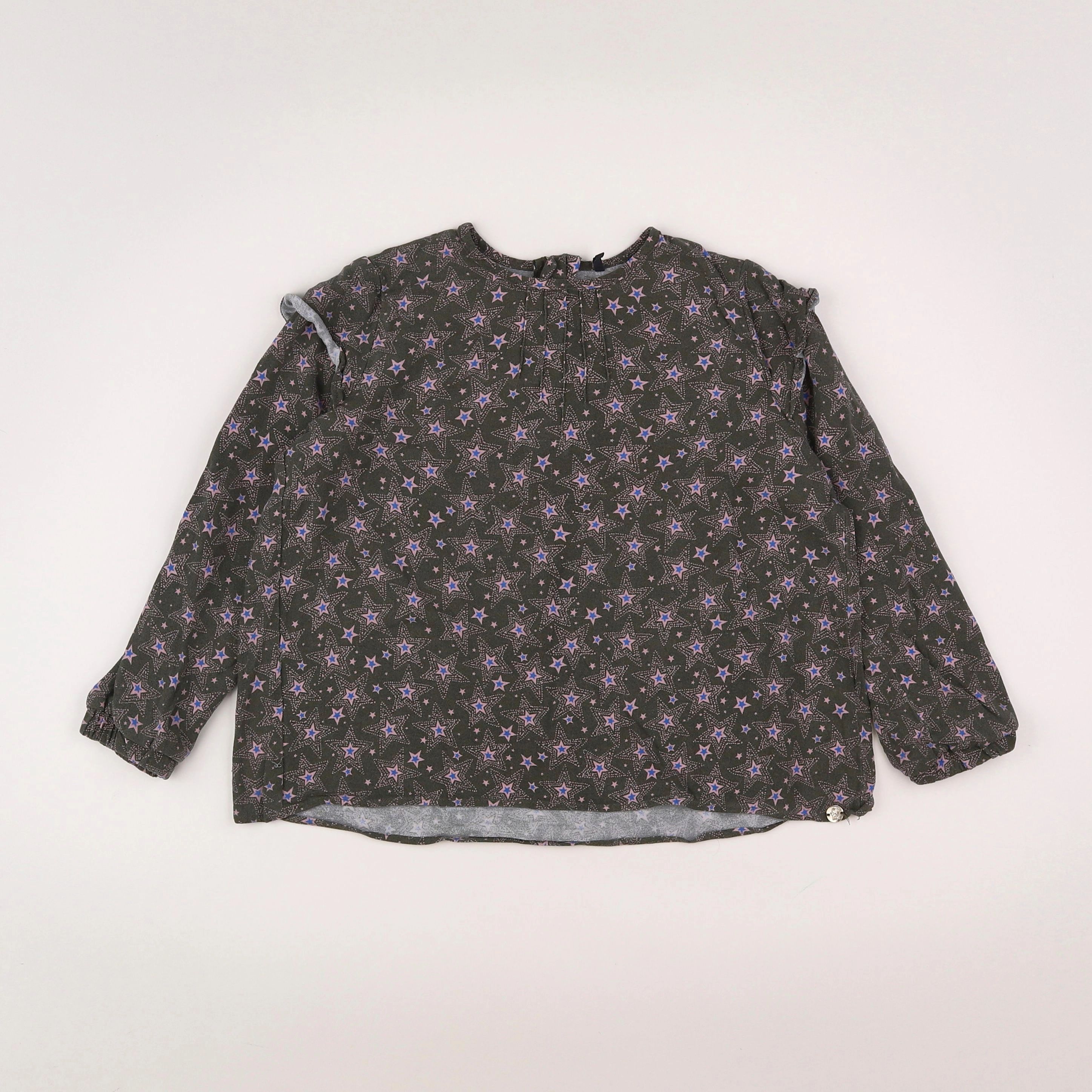 IKKS - blouse vert - 6 ans
