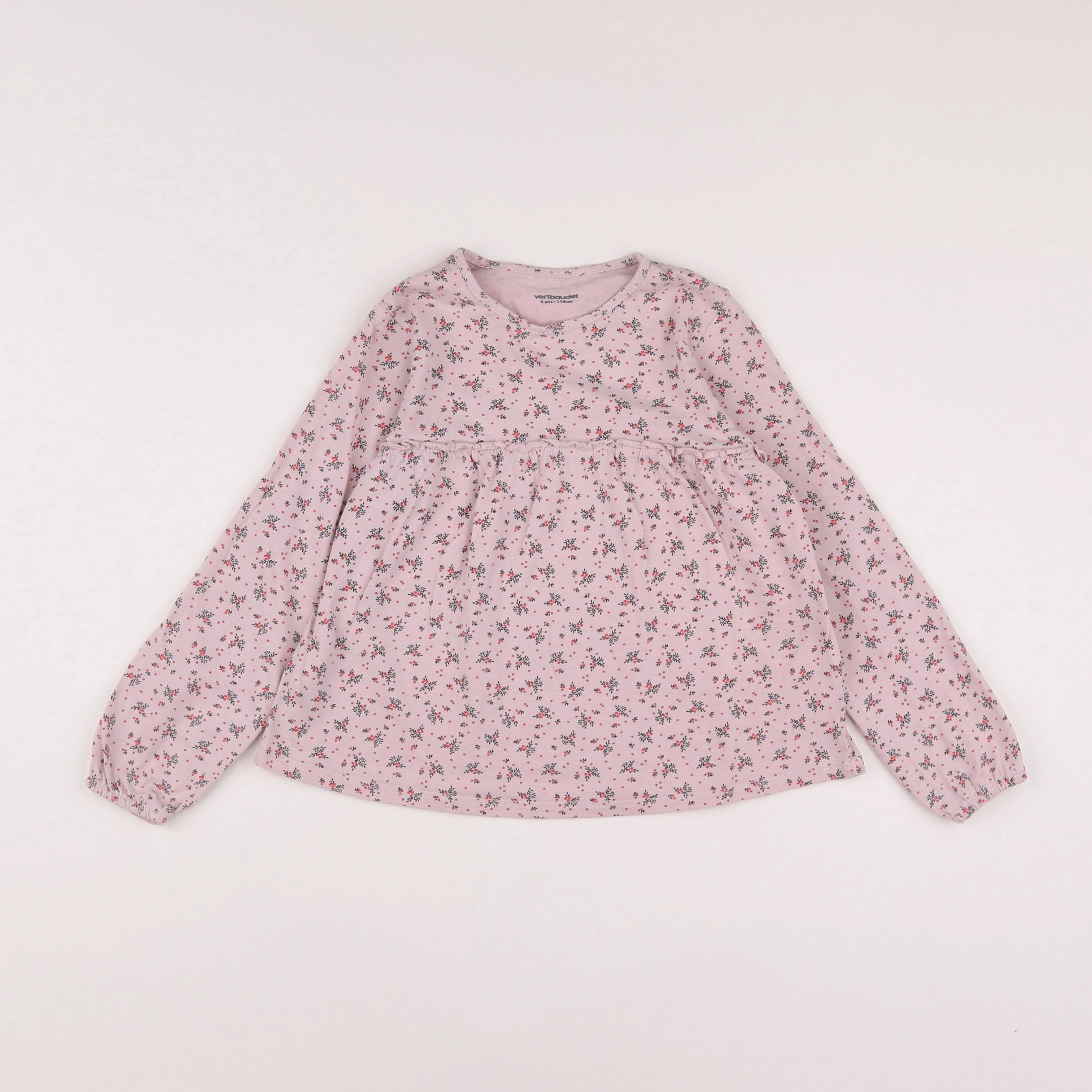 Vertbaudet - blouse multicolore - 6 ans