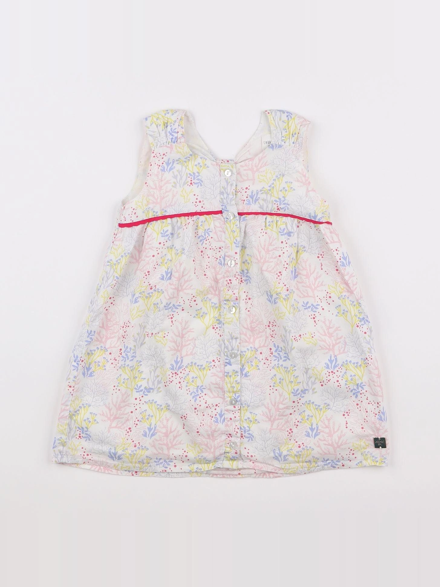 Carrément Beau - robe multicolore - 2 ans