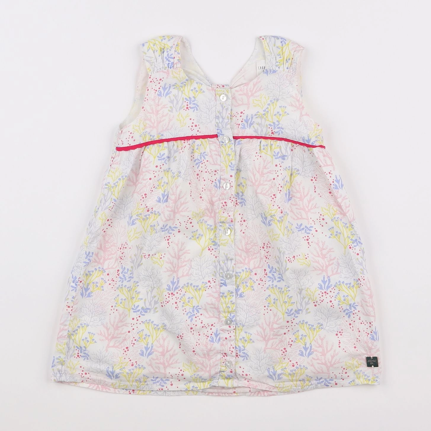 Carrément Beau - robe multicolore - 2 ans