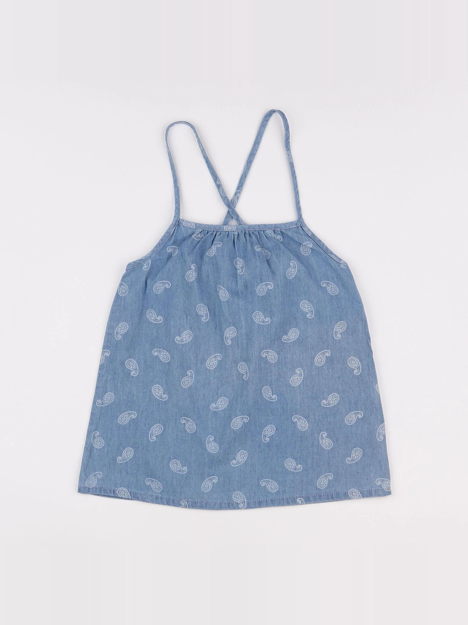 Eden & Victor - blouse bleu - 5 ans