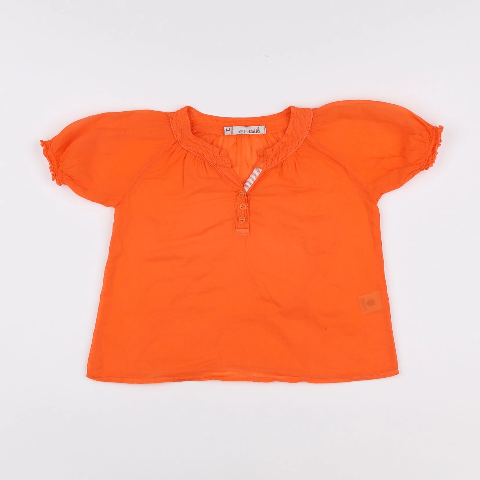 Sunchild - blouse orange - 2 ans