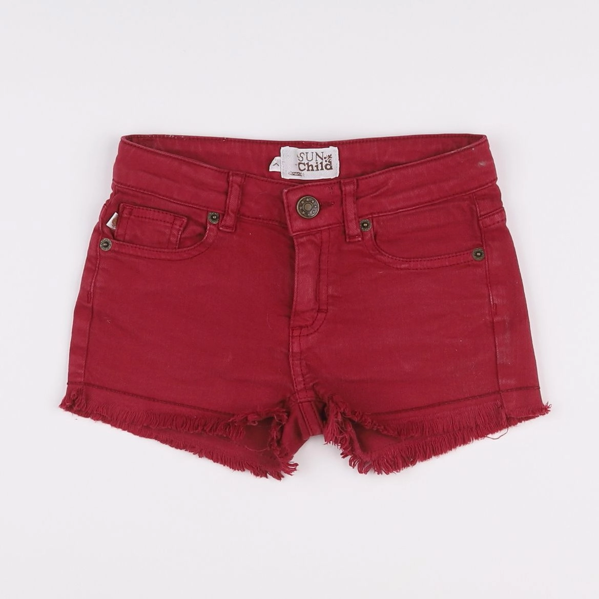 Sunchild - short rouge - 6 ans