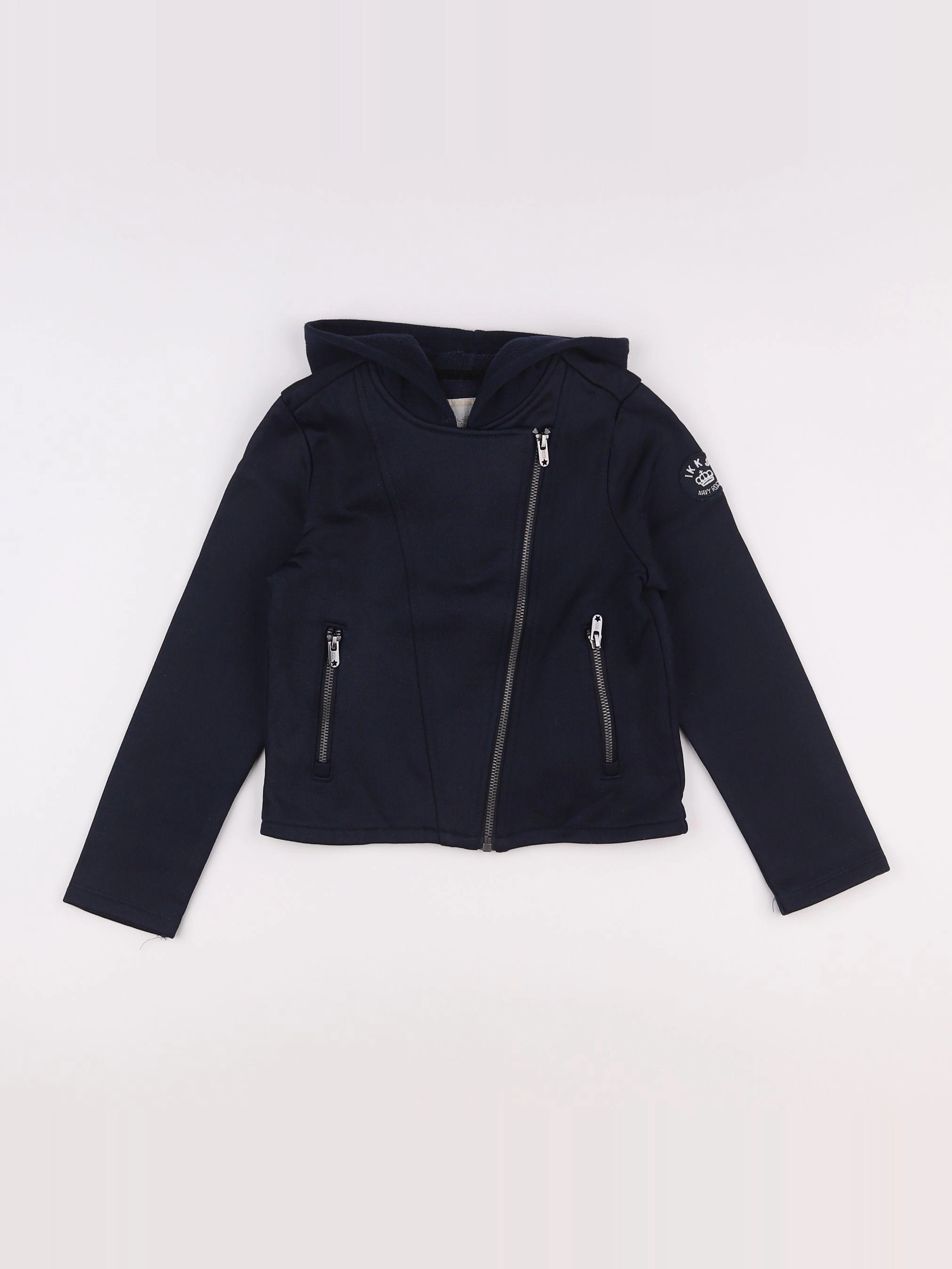 IKKS - veste bleu - 8 ans