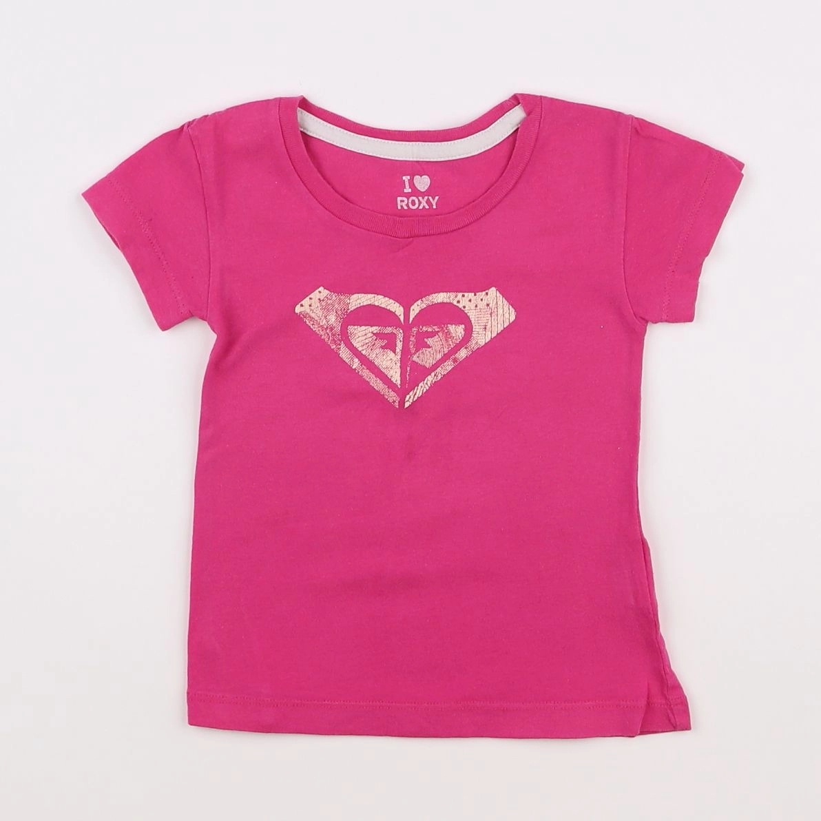 Roxy - tee-shirt rose - 2 ans