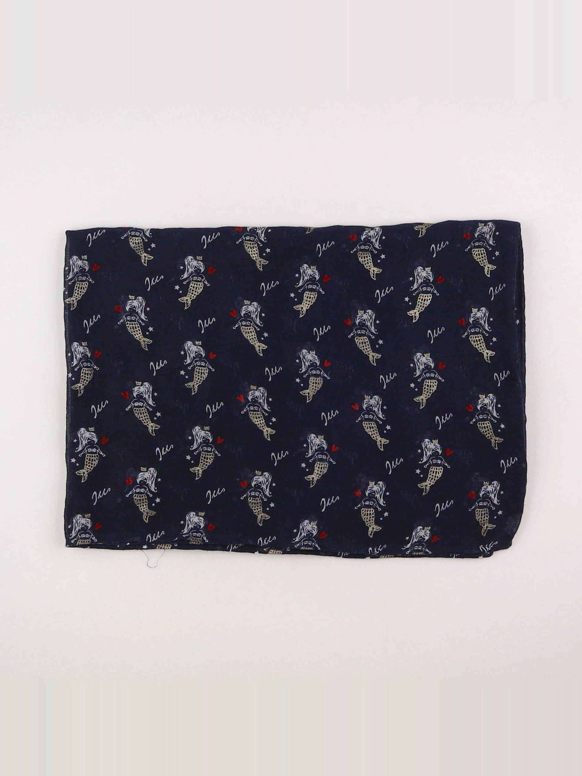 IKKS - foulard bleu - 10/16 ans