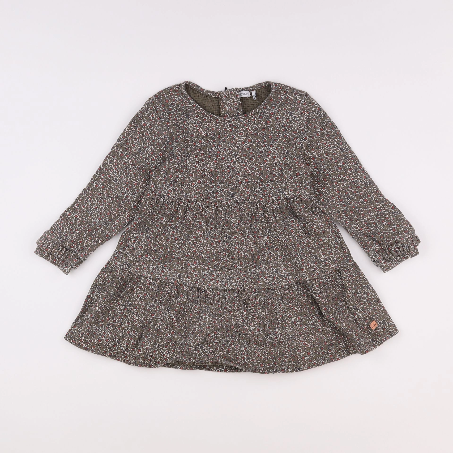 IKKS - robe vert - 2 ans