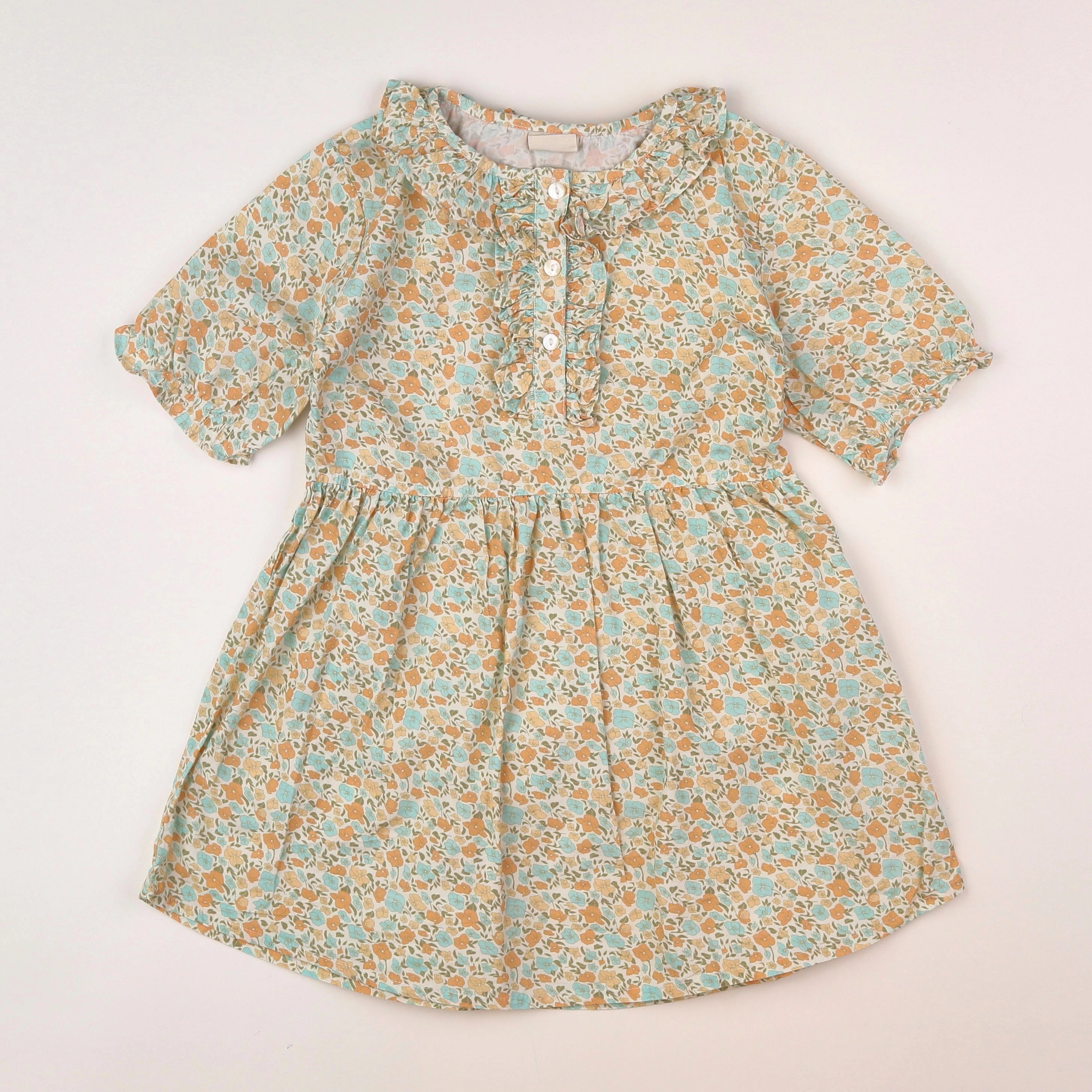 Lililotte - robe multicolore - 10 ans