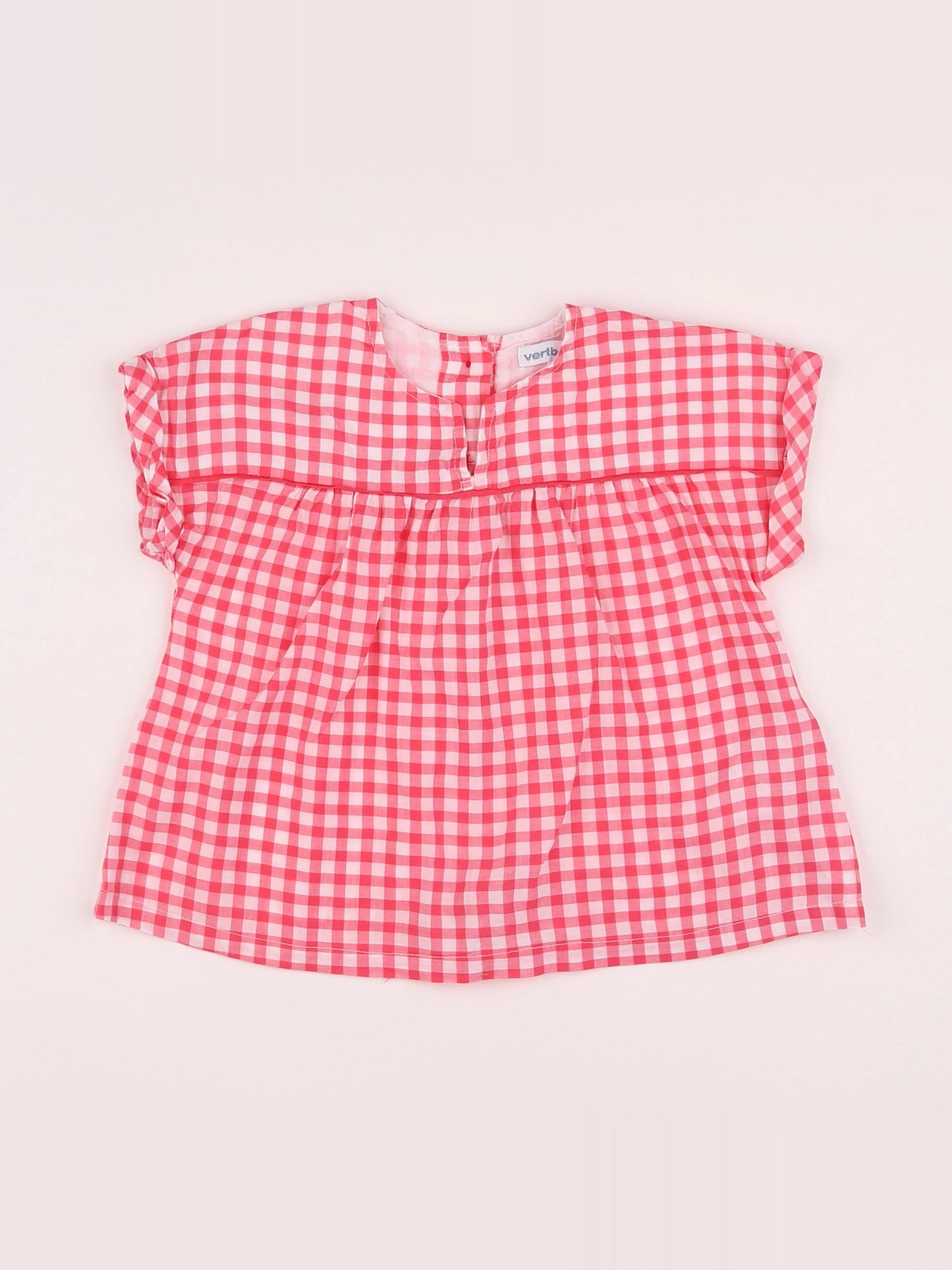 Vertbaudet - blouse rose - 18 mois