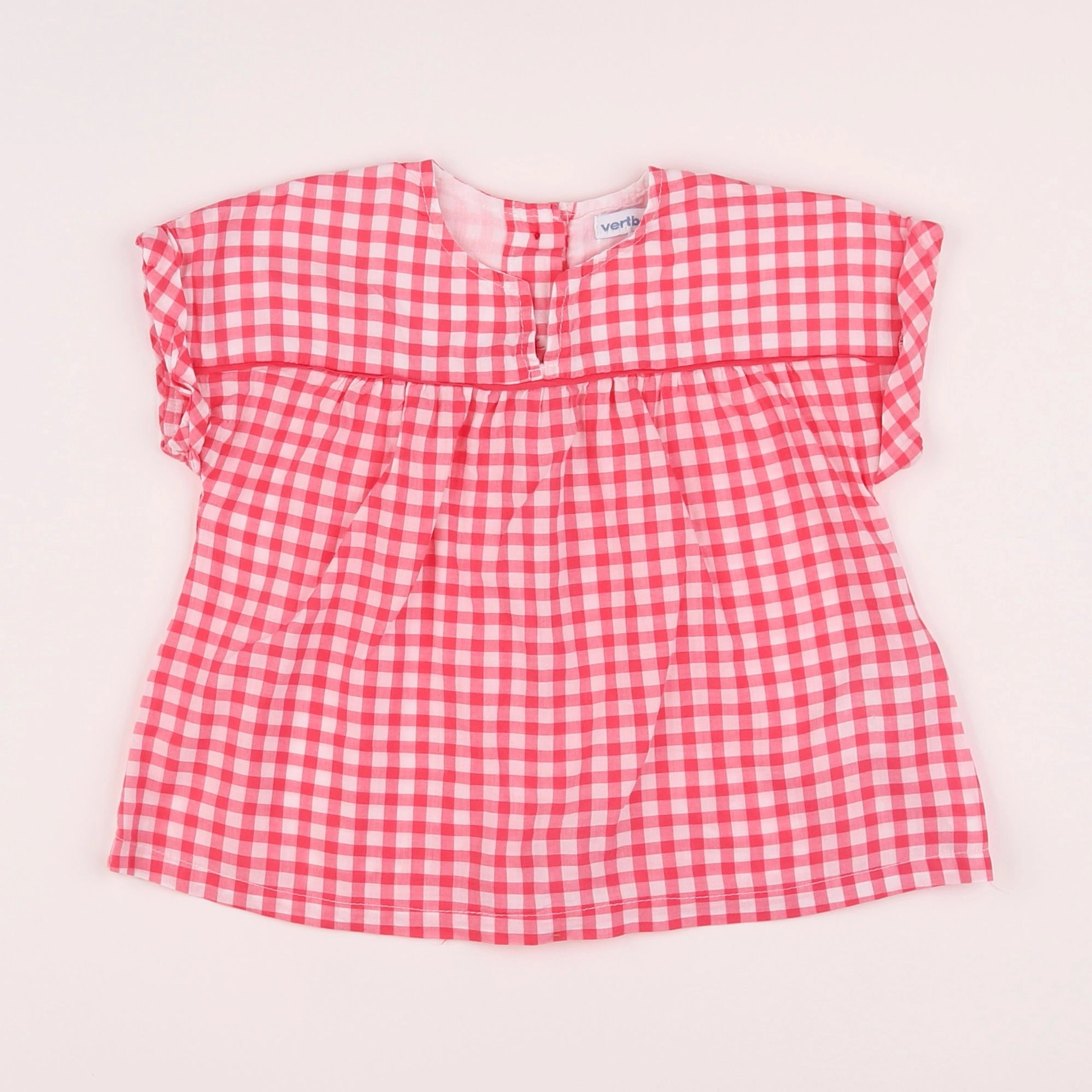 Vertbaudet - blouse rose - 18 mois