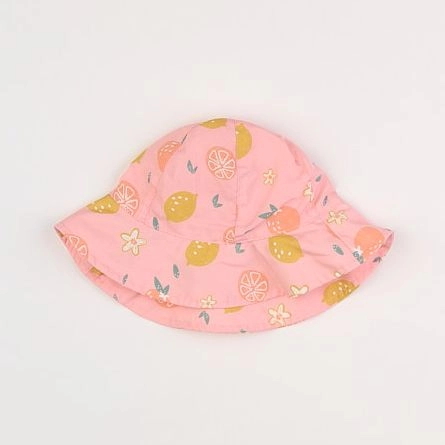 Vertbaudet - bonnet rose - 3/6 mois