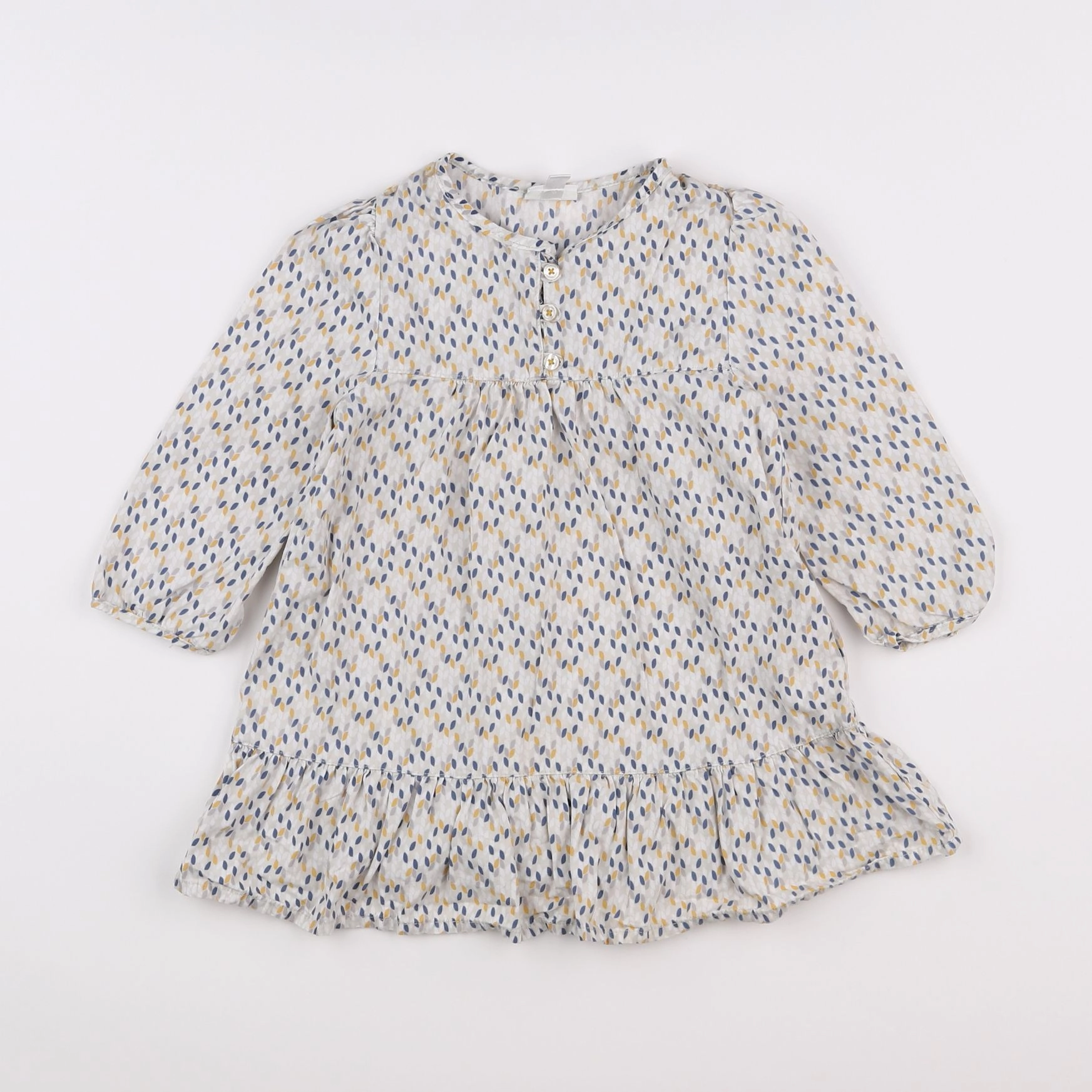 Vertbaudet - robe gris - 3 ans