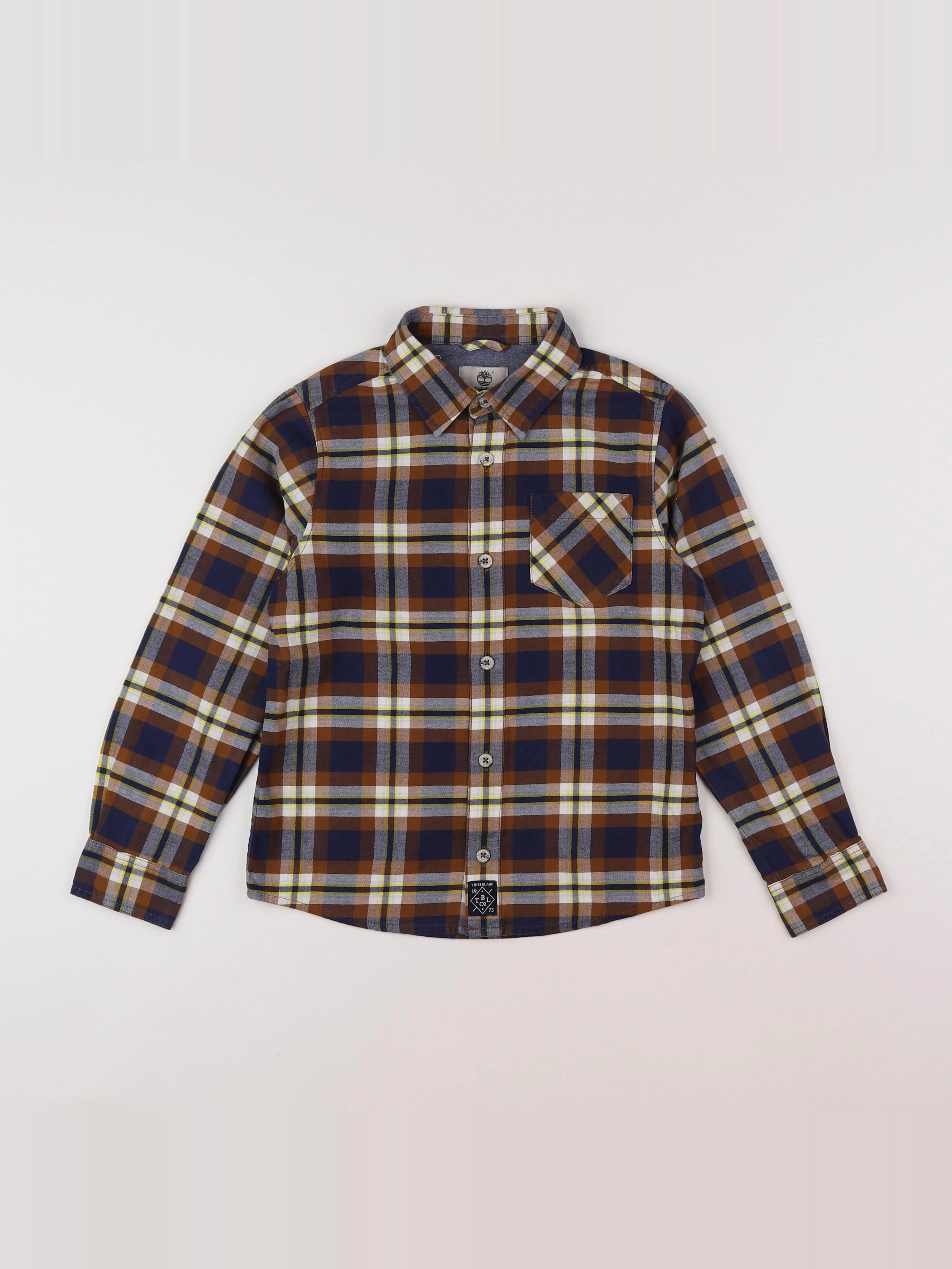 Timberland - chemise marron - 8 ans