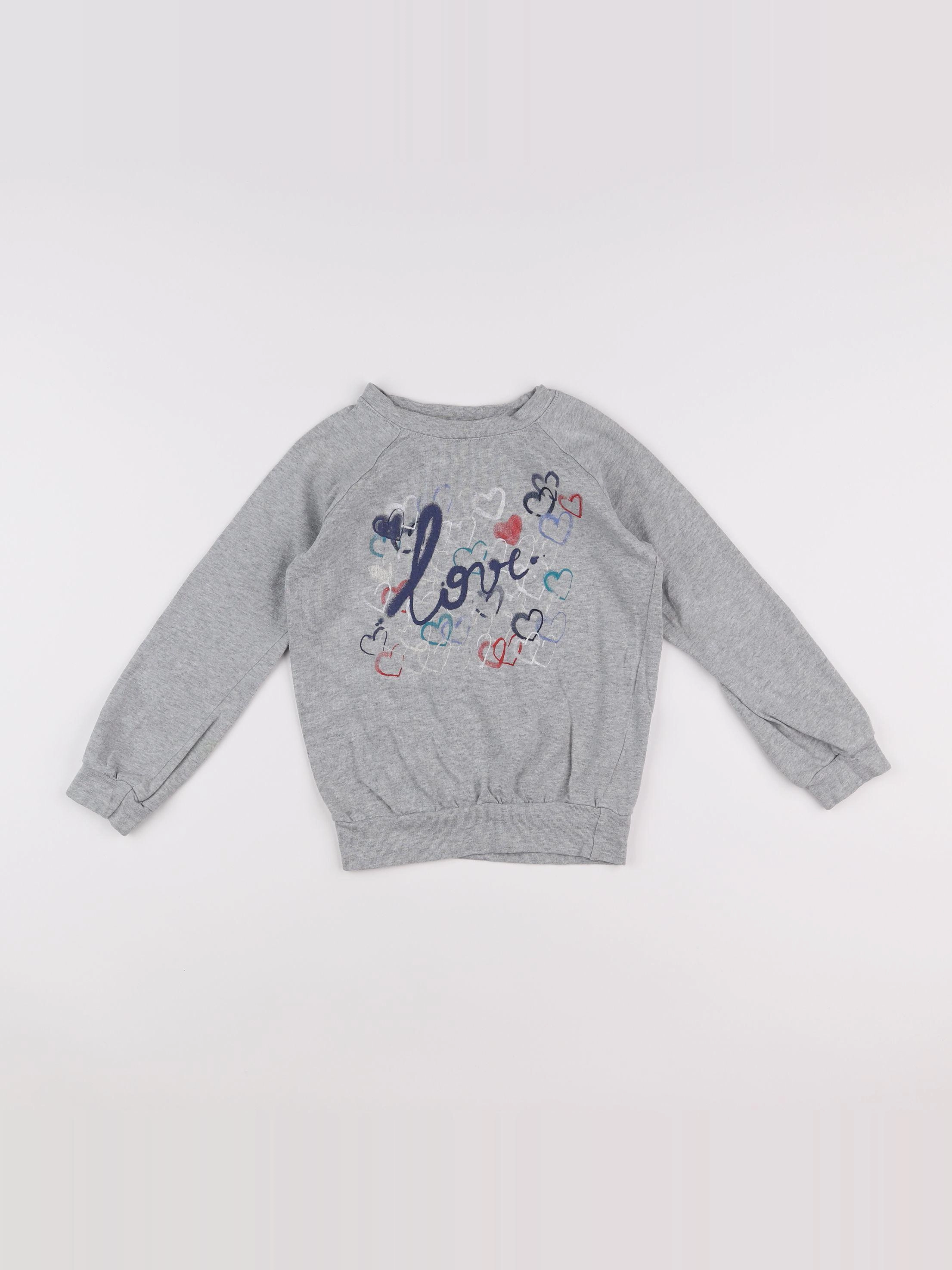 Bonpoint - tee-shirt gris - 6 ans
