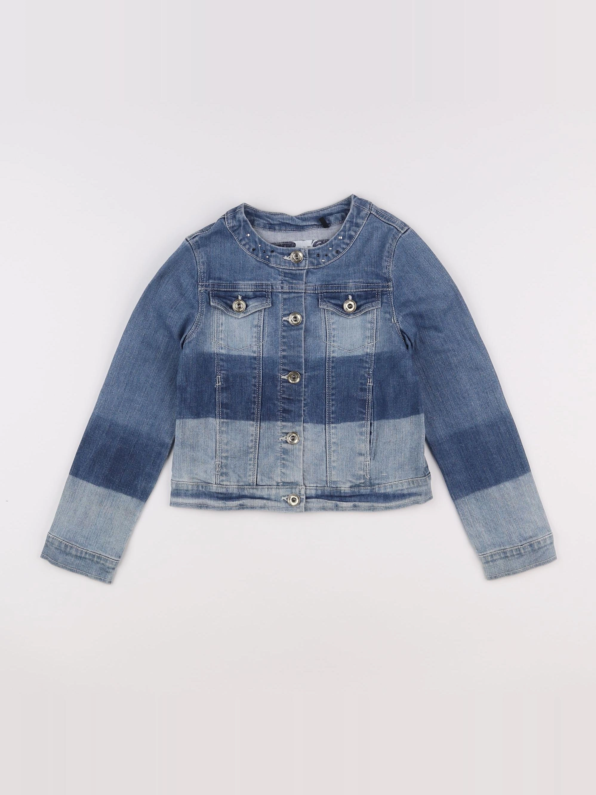 IKKS - veste bleu - 8 ans