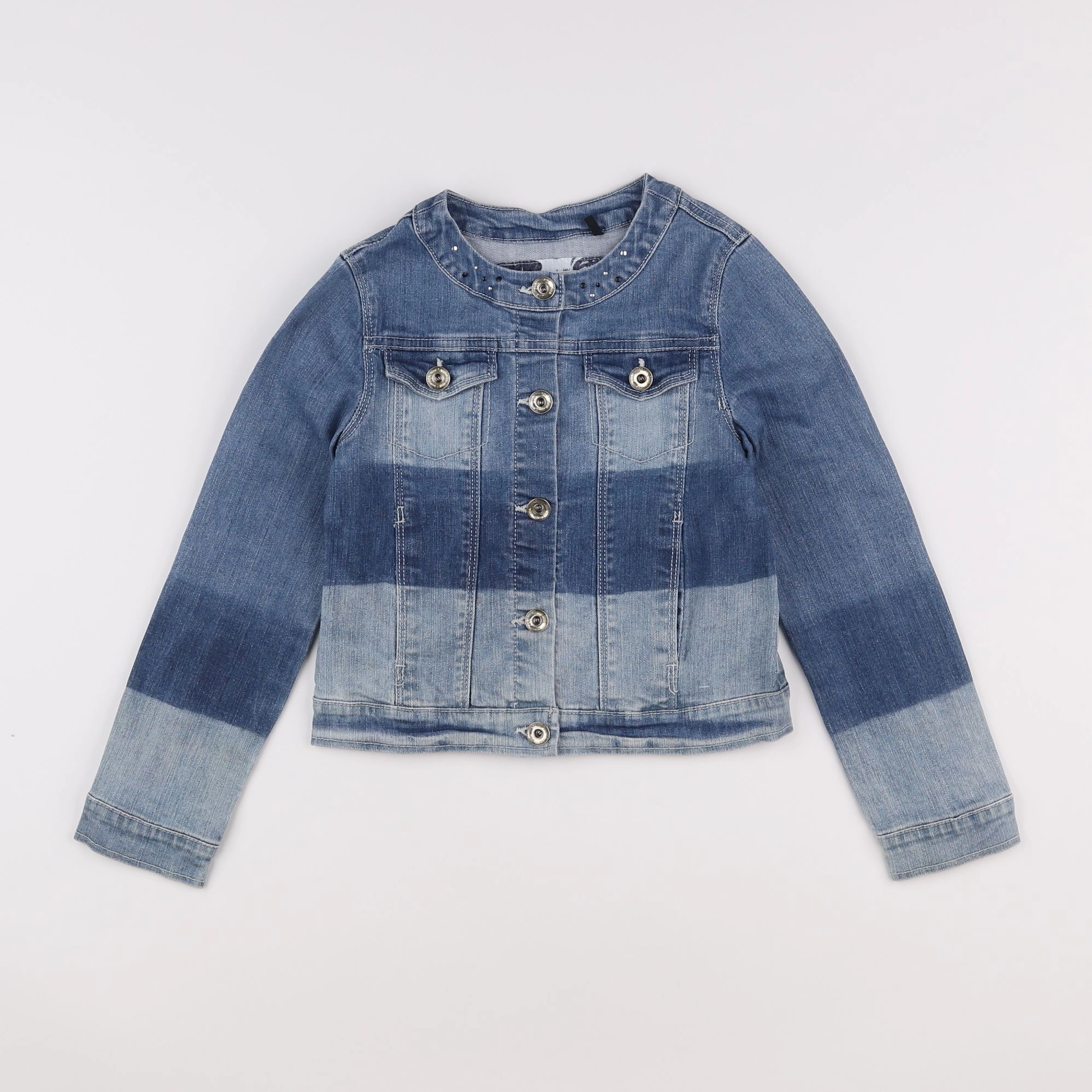 IKKS - veste bleu - 8 ans