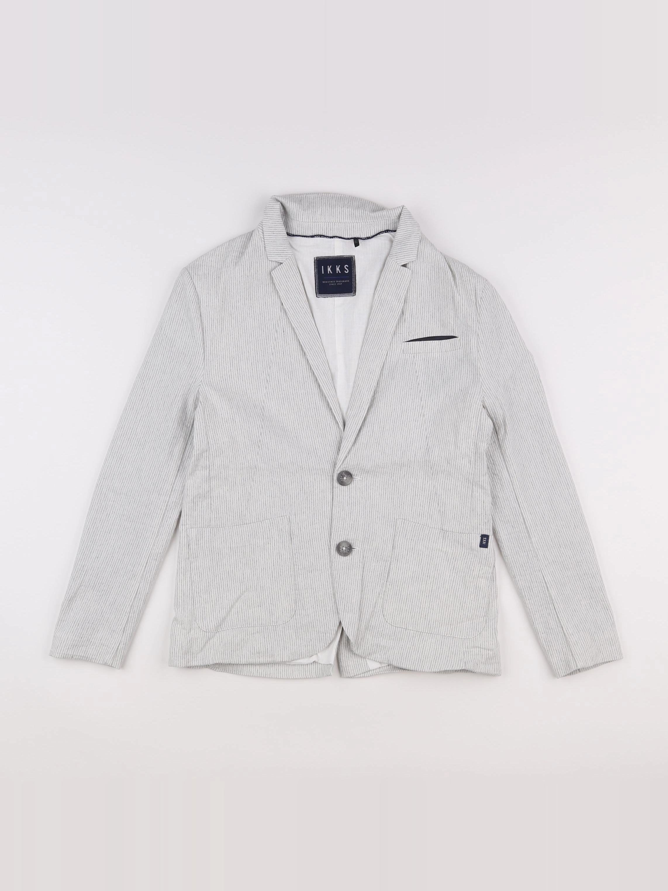 IKKS - veste gris - 12 ans
