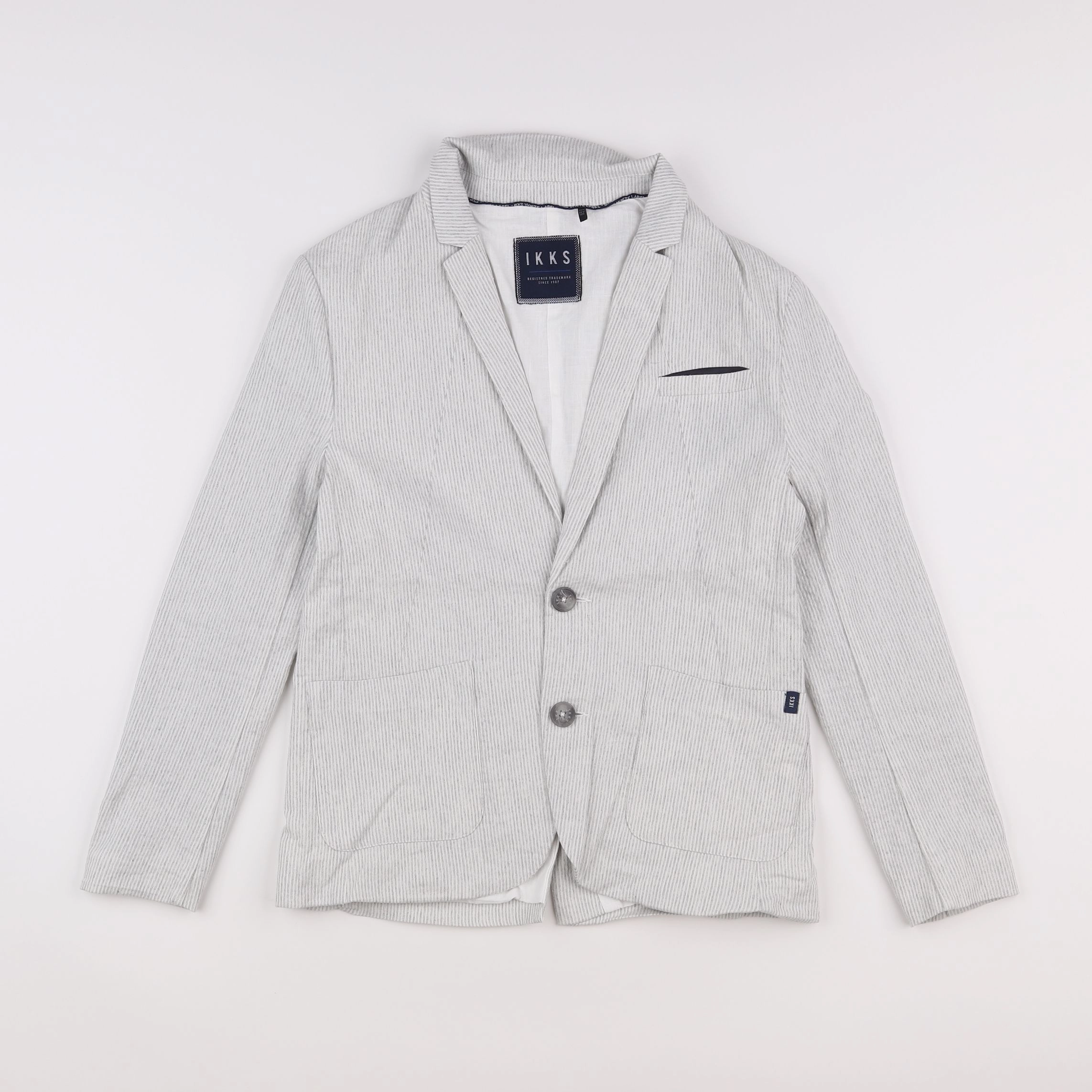 IKKS - veste gris - 12 ans