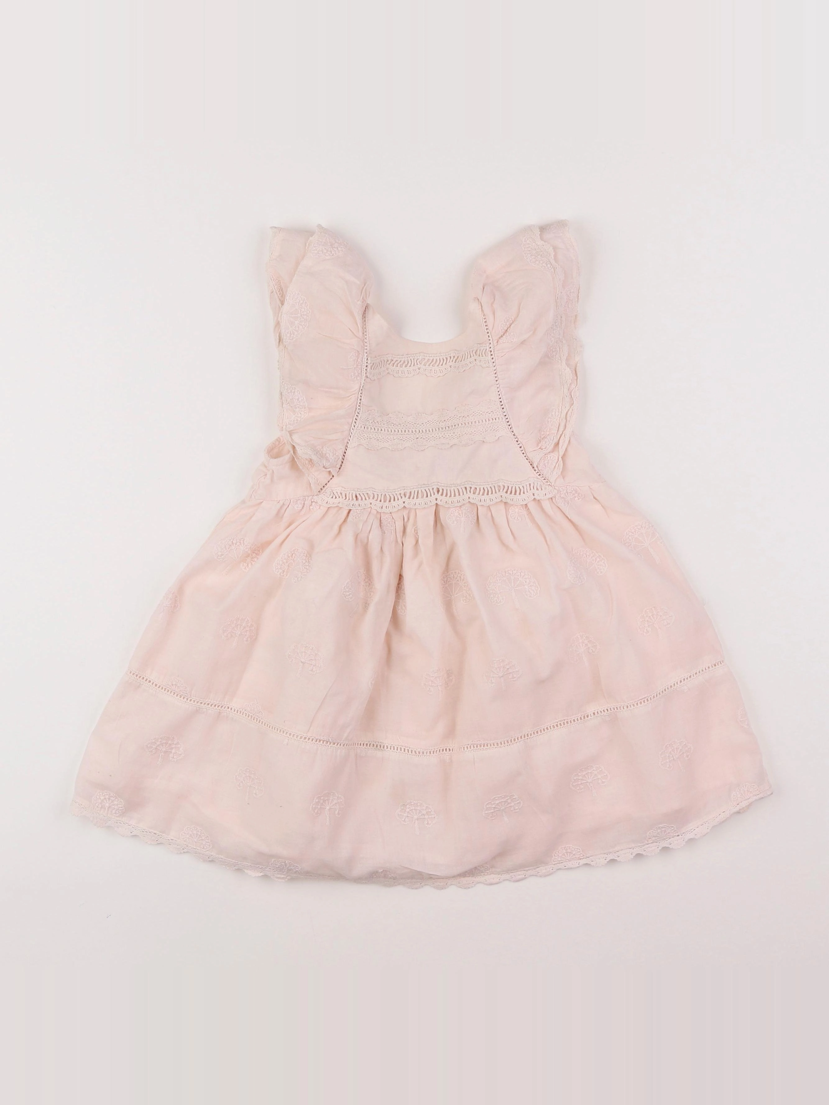 Zara - robe beige - 18 mois à 2 ans