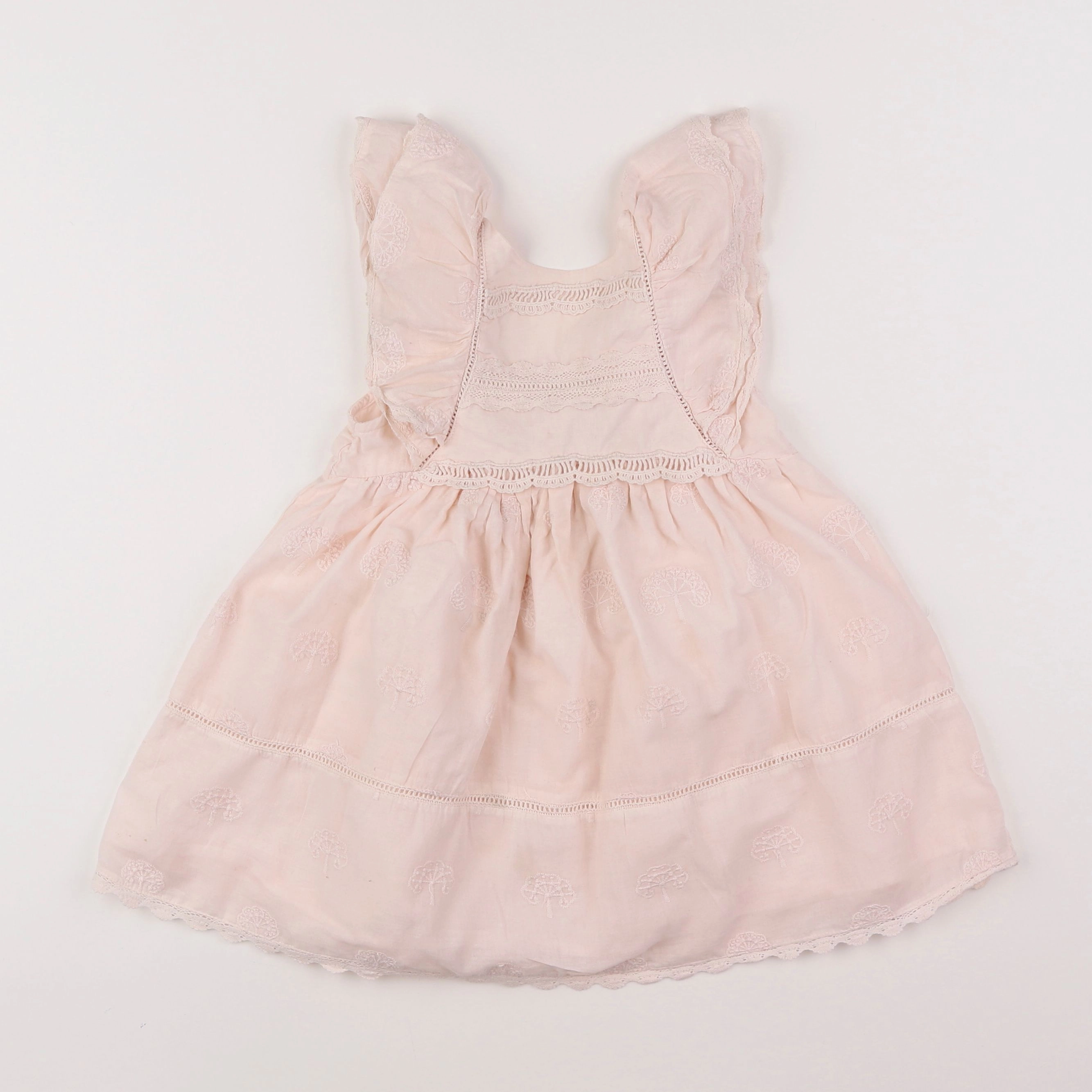 Zara - robe beige - 18 mois à 2 ans