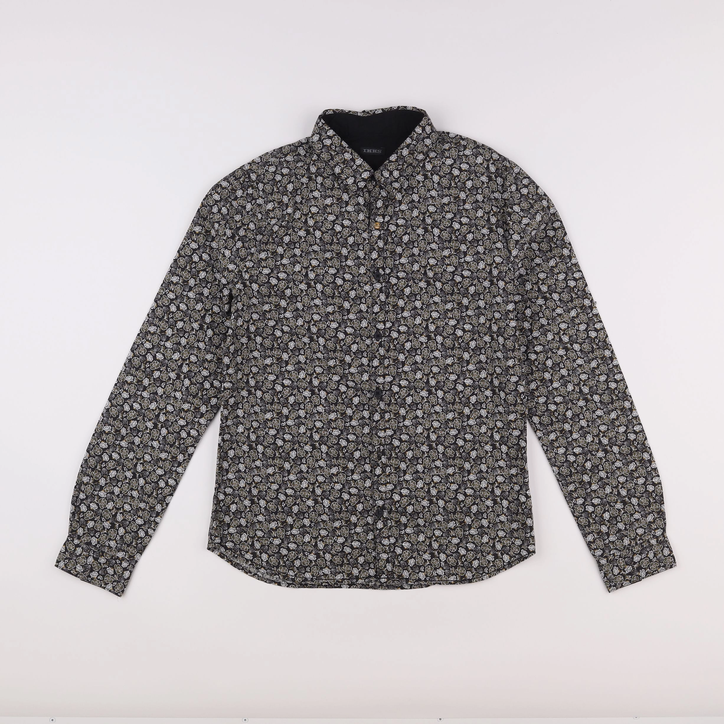 IKKS - chemise noir - 12 ans