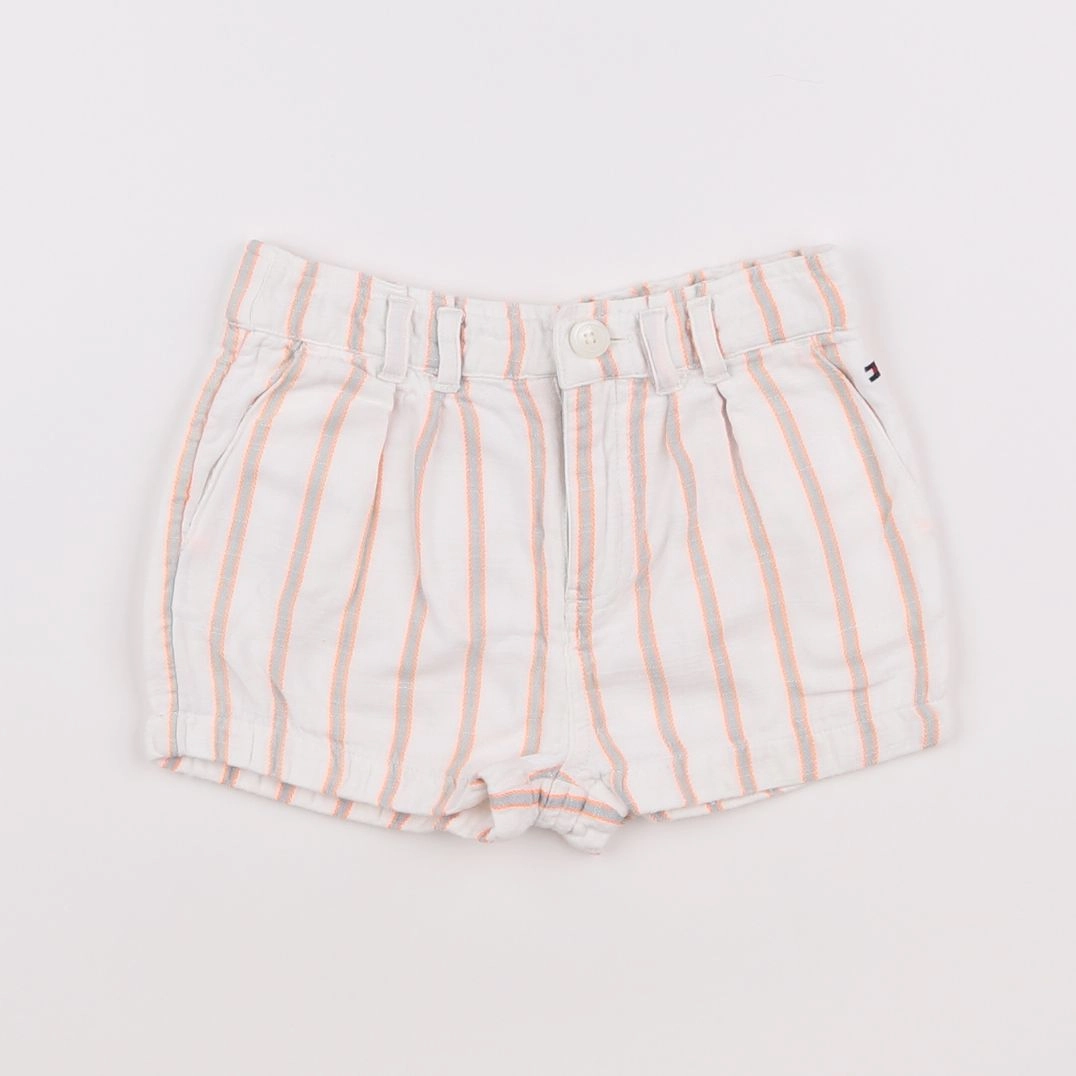 Tommy Hilfiger - short blanc - 12/18 mois