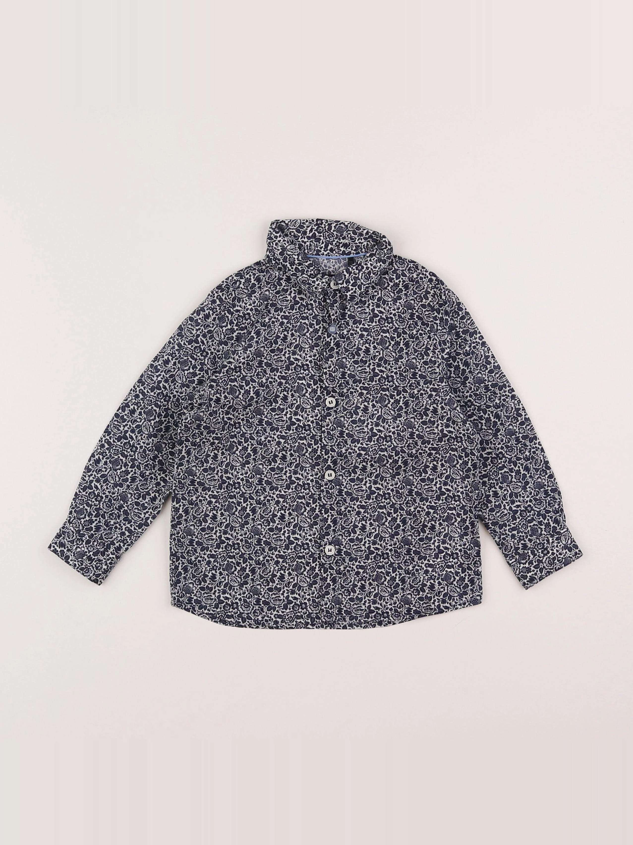 IKKS - chemise bleu - 2 ans