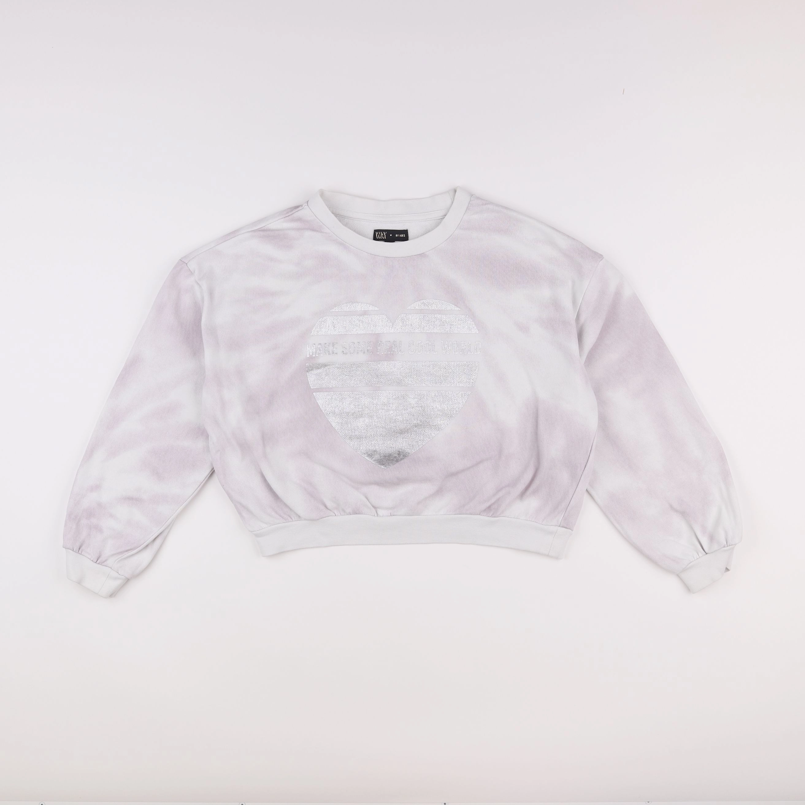 IKKS - sweat violet - 12 ans