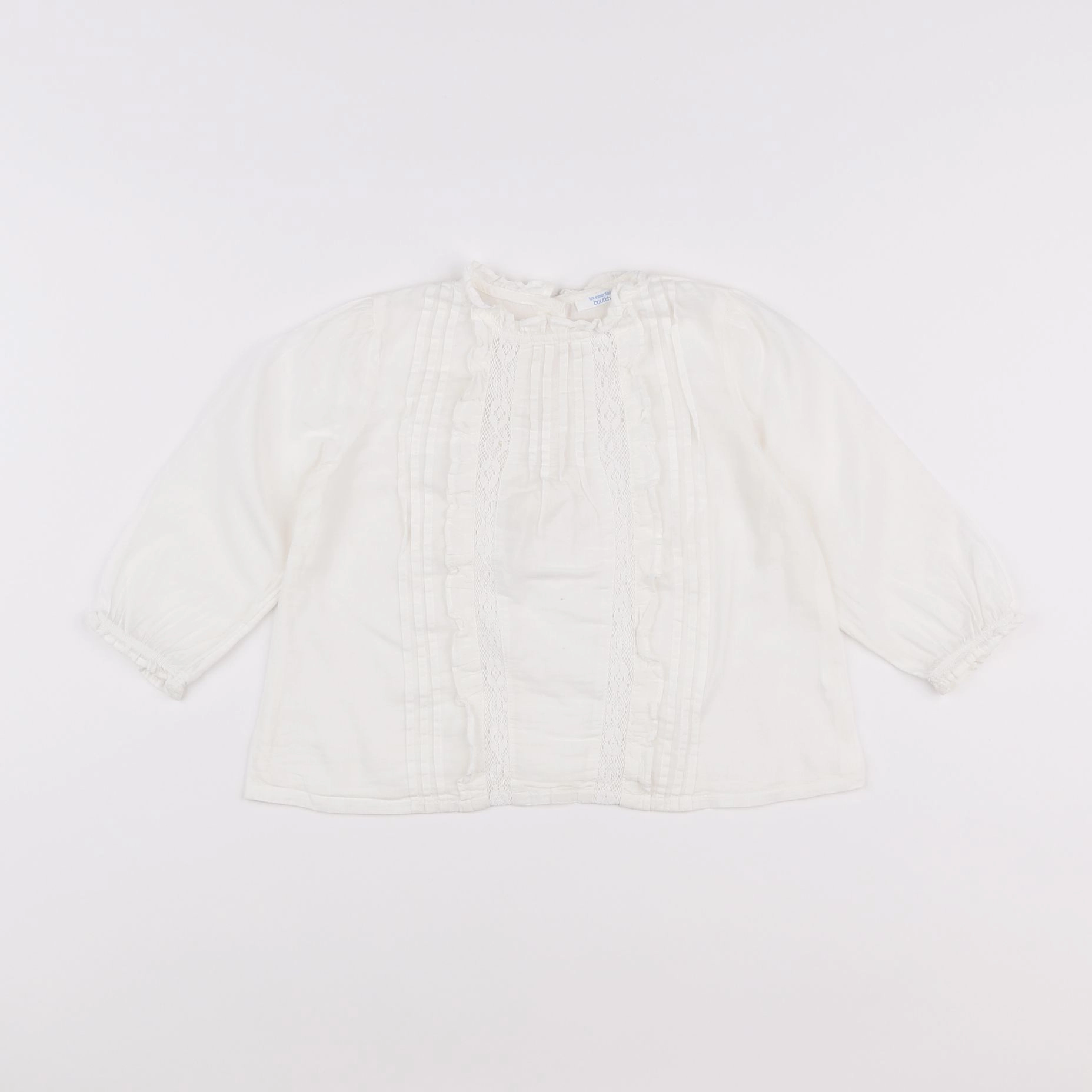 Boutchou - blouse blanc - 2 ans