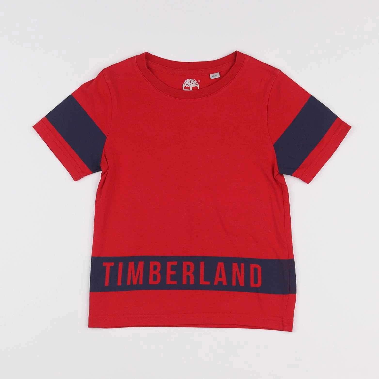 Timberland - tee-shirt rouge - 6 ans