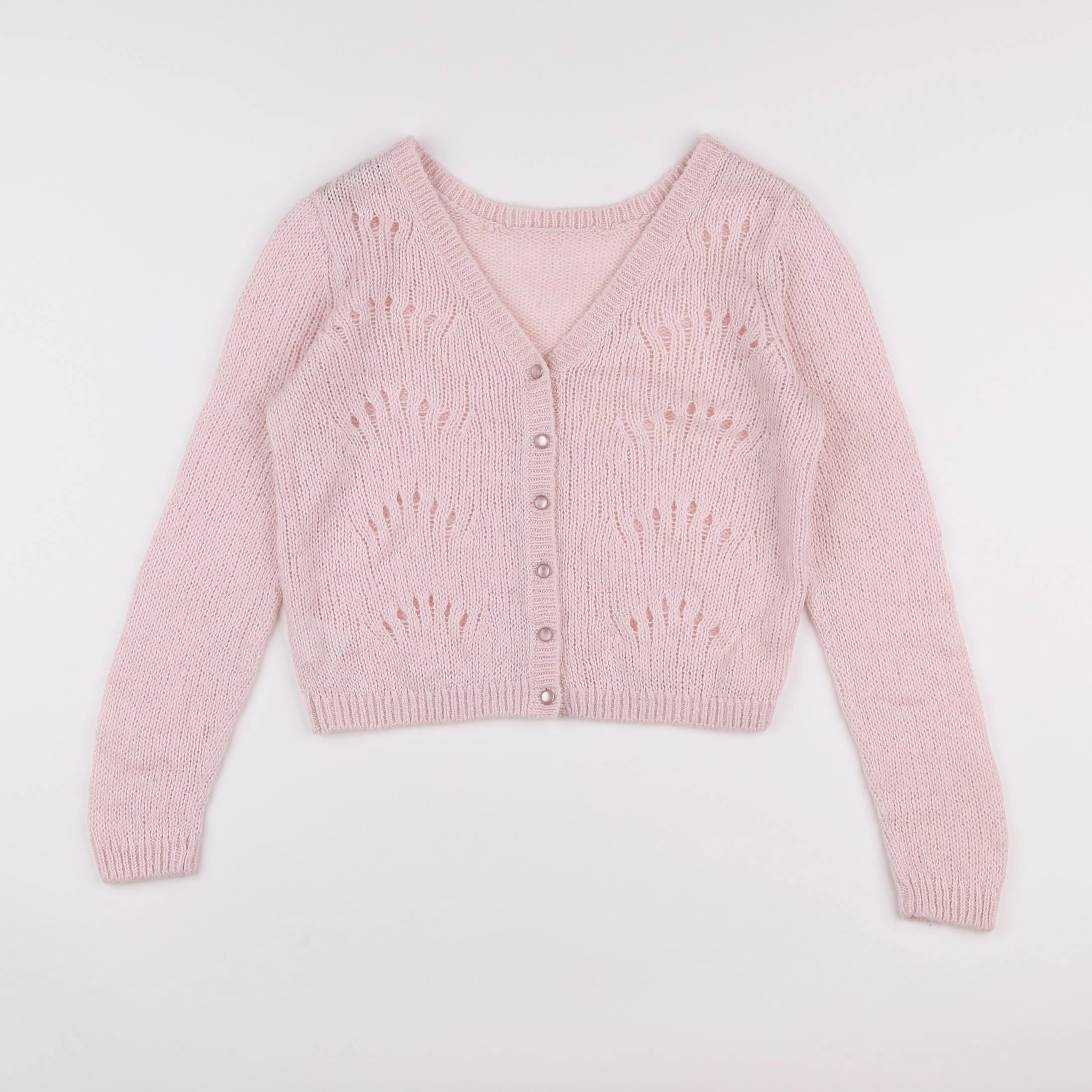 IKKS - gilet rose - 12 ans