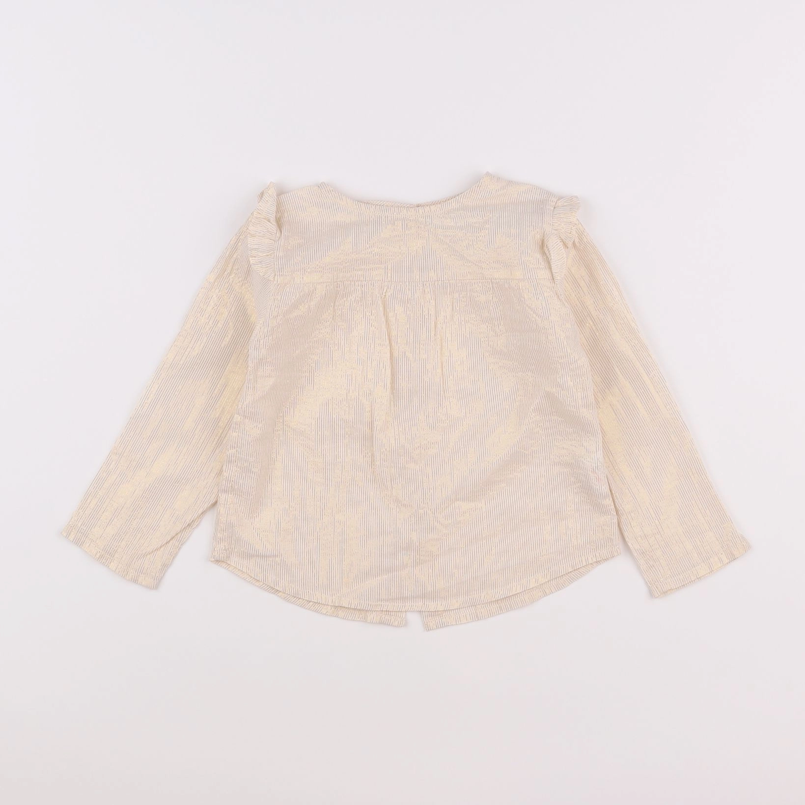 Arsène et les pipelettes - blouse beige, or - 2 ans