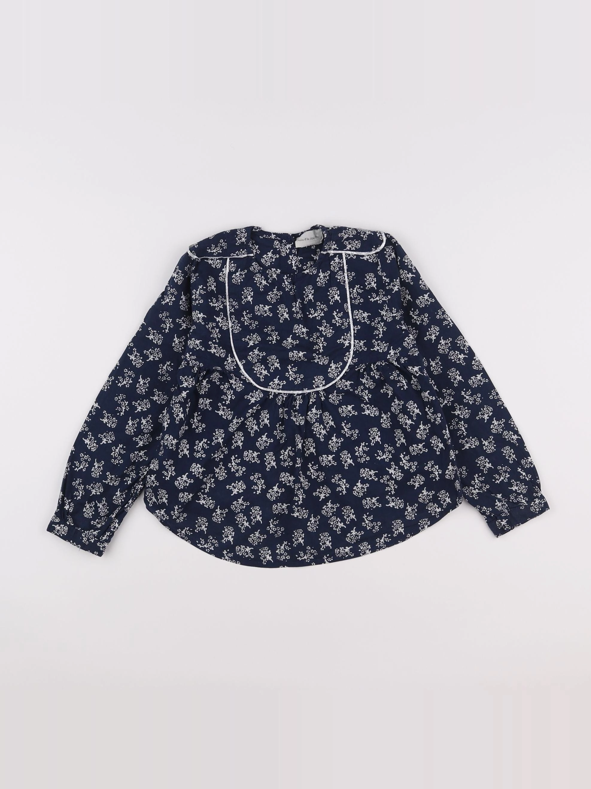Arsène et les pipelettes - blouse bleu - 6 ans