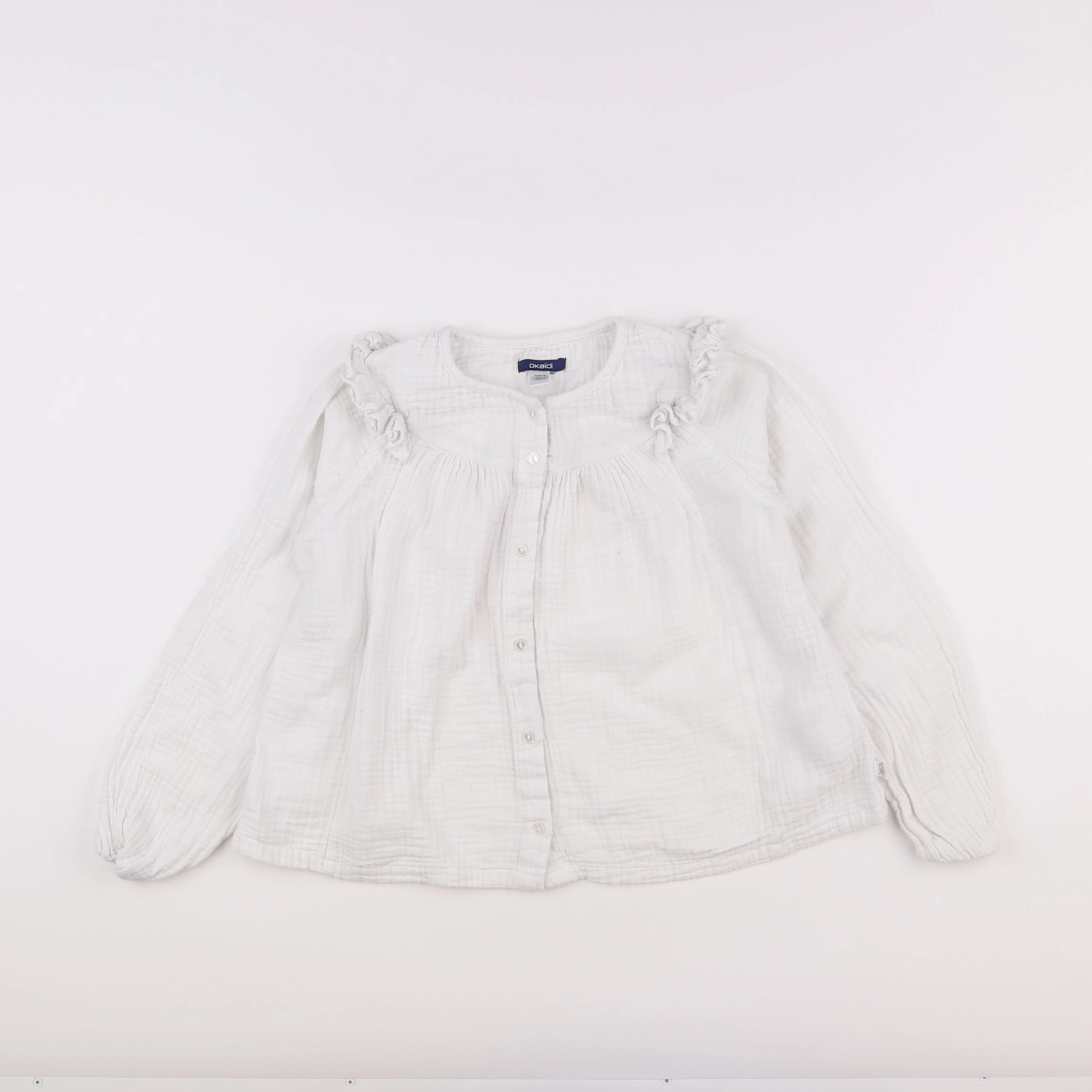 Okaidi - chemise blanc - 10 ans