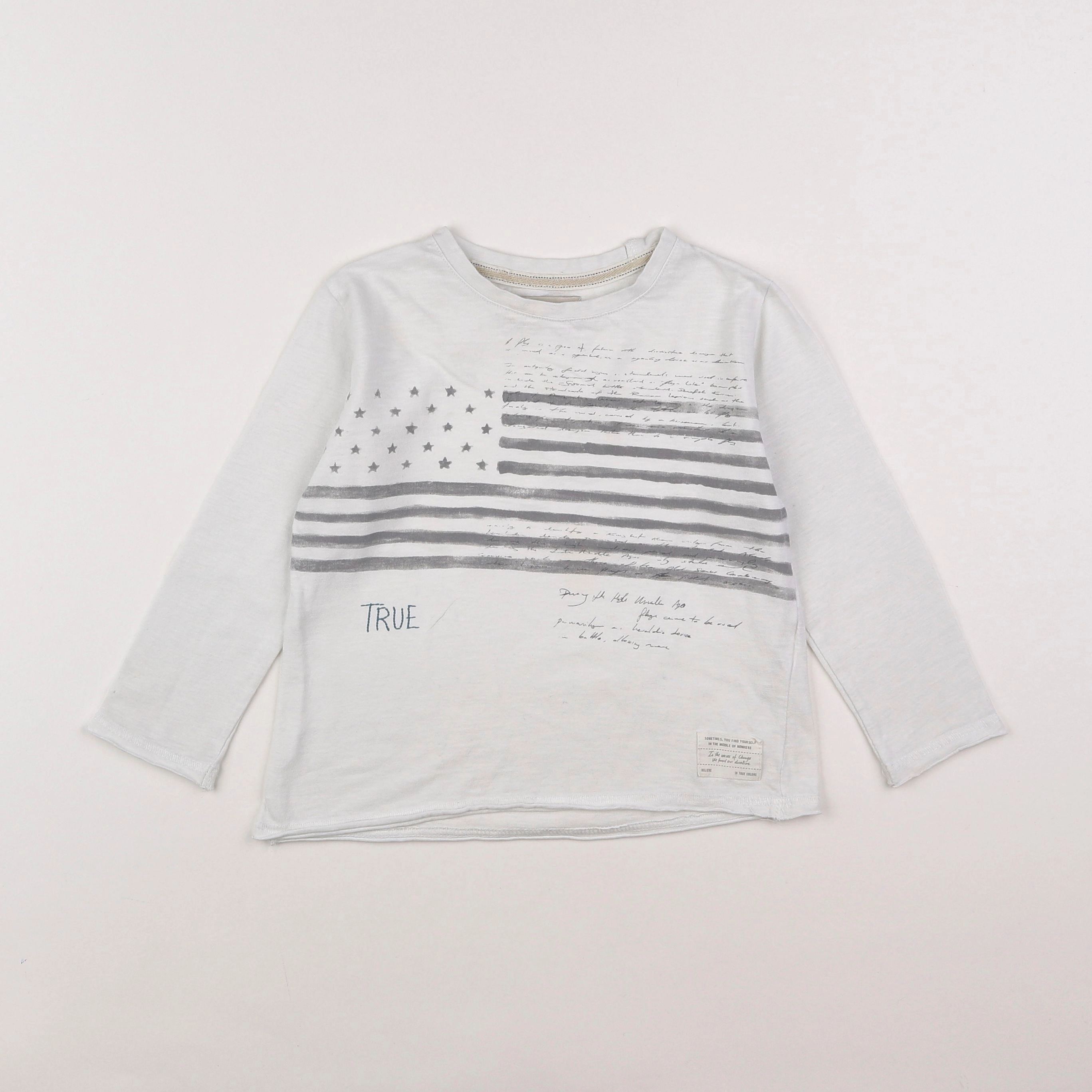 Zara - tee-shirt blanc - 4 ans