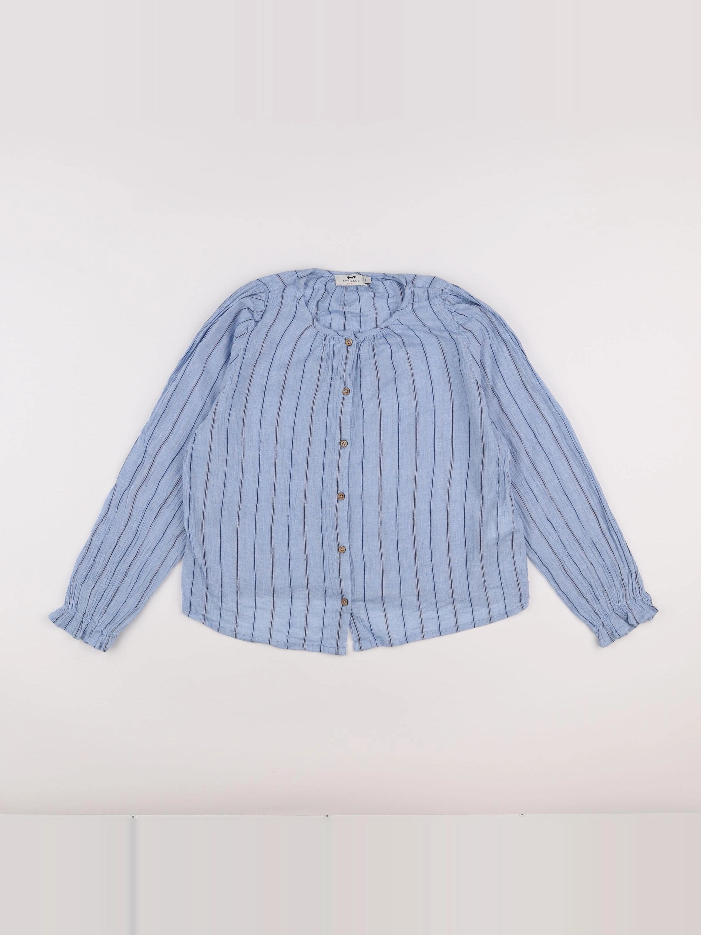 Cyrillus - blouse bleu - 10 ans