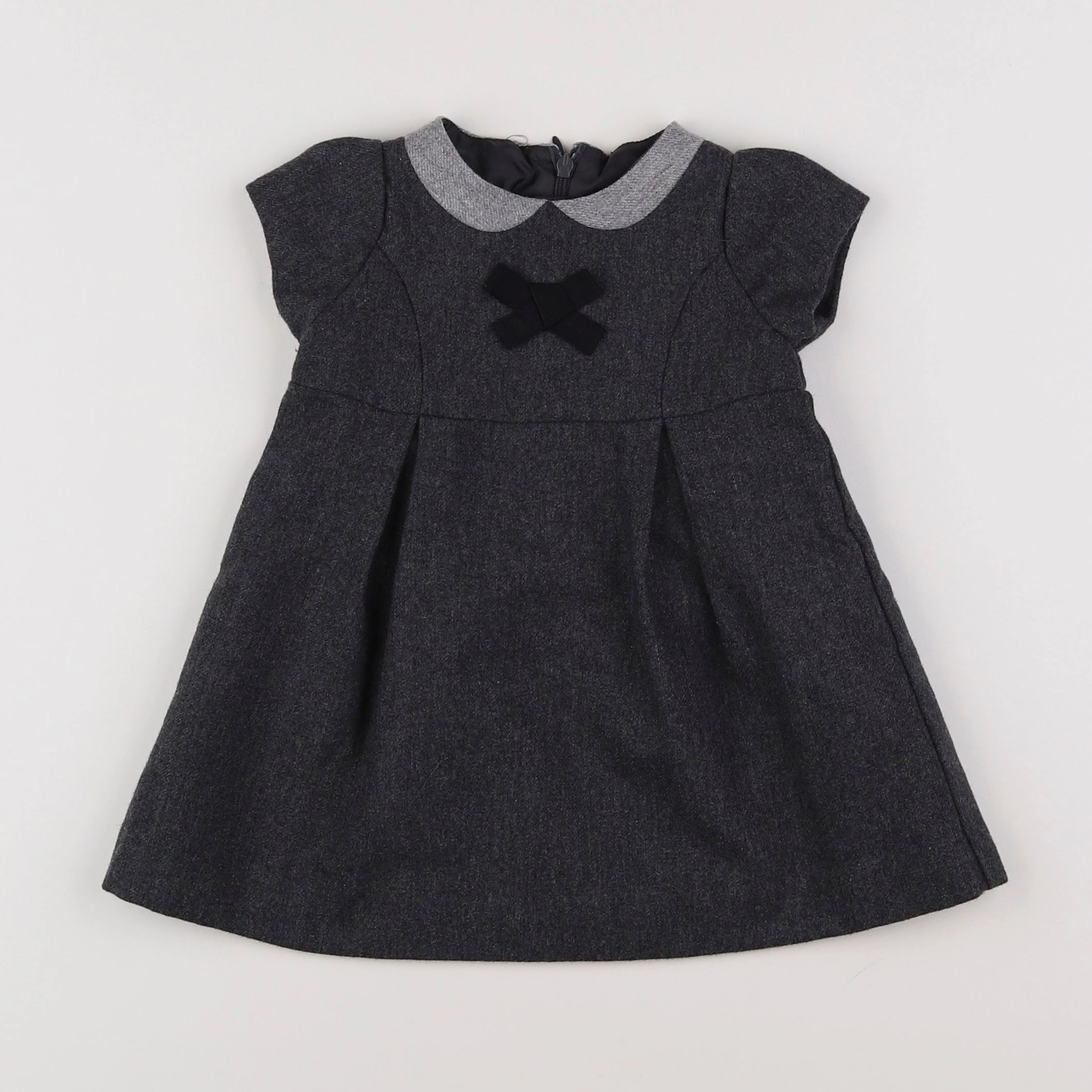 Jacadi - robe gris - 6 mois