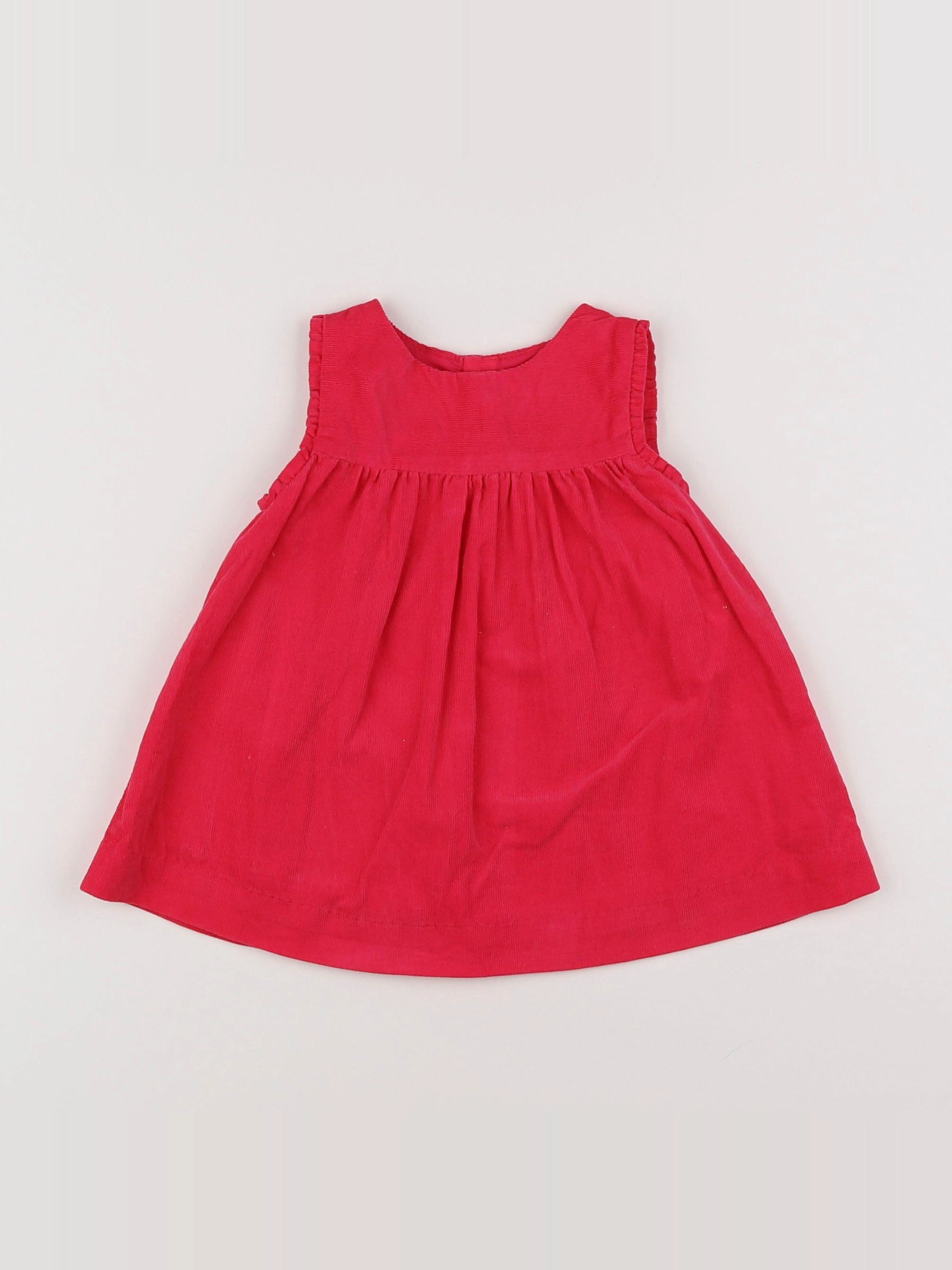 Jacadi - robe rose - 6 mois