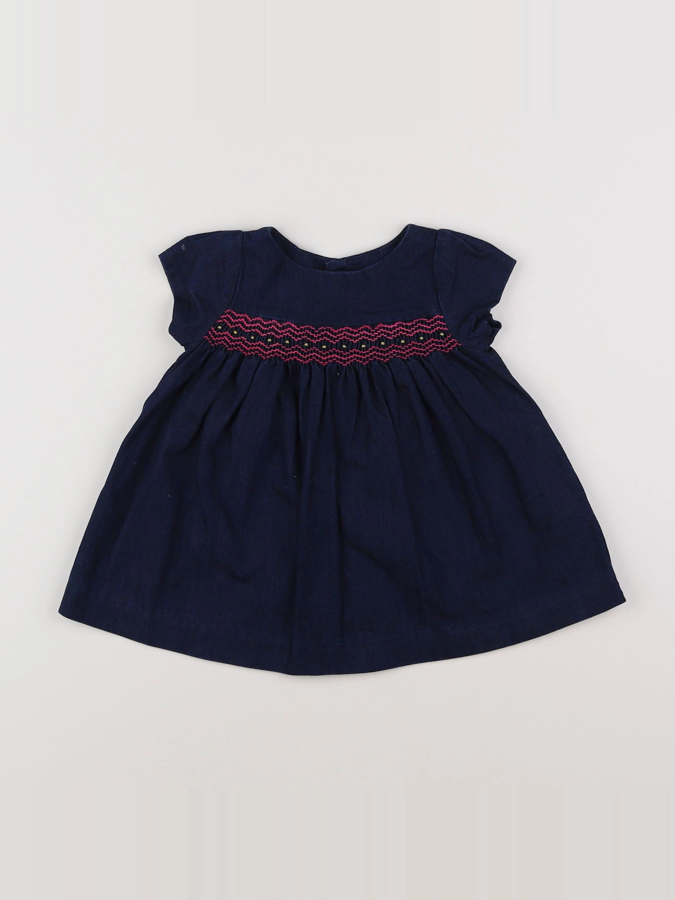 Jacadi - robe bleu - 6 mois