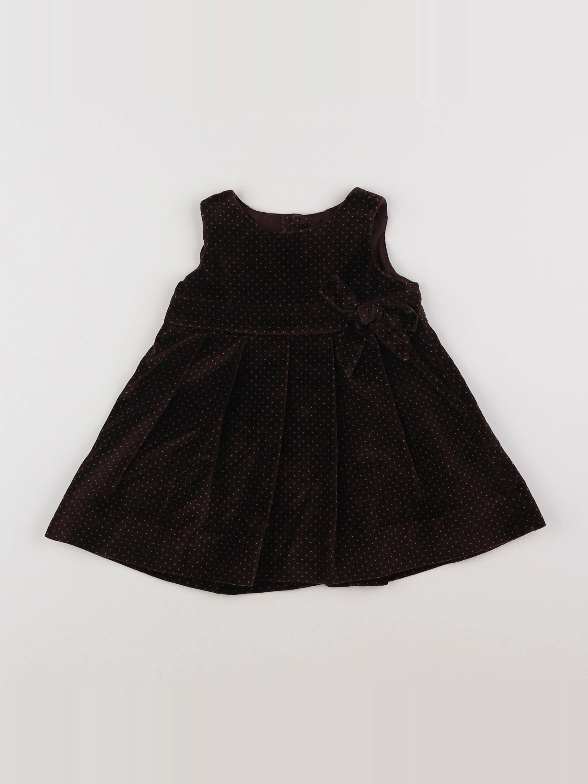 Jacadi - robe marron - 6 mois