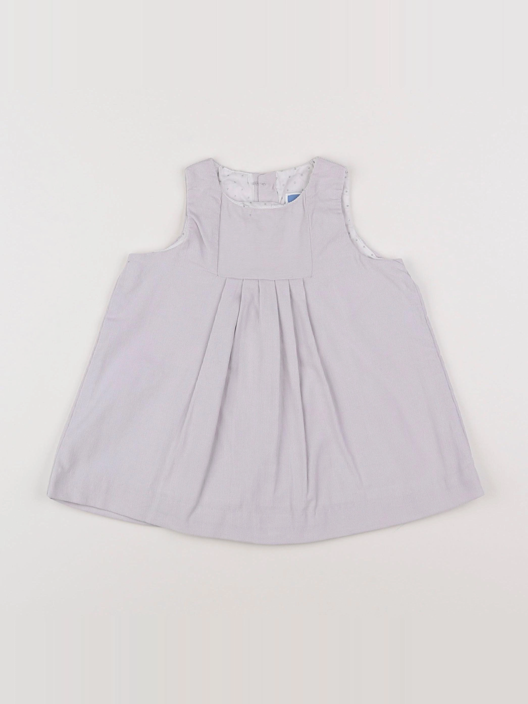 Jacadi - robe gris - 6 mois