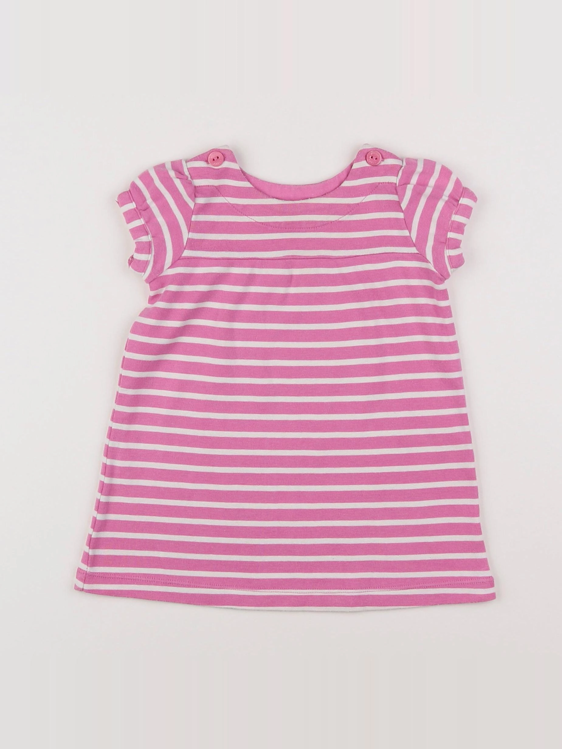 Jacadi - robe rose - 6 mois
