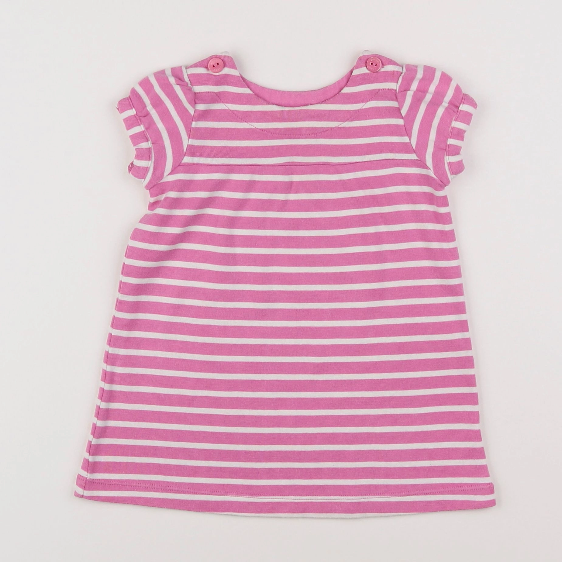 Jacadi - robe rose - 6 mois