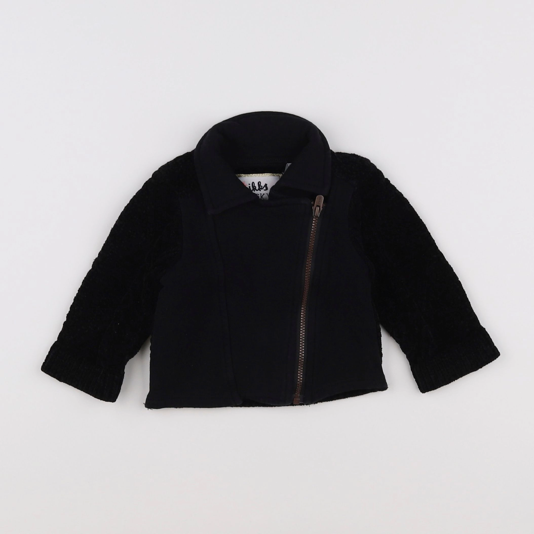 IKKS - veste noir - 6 mois